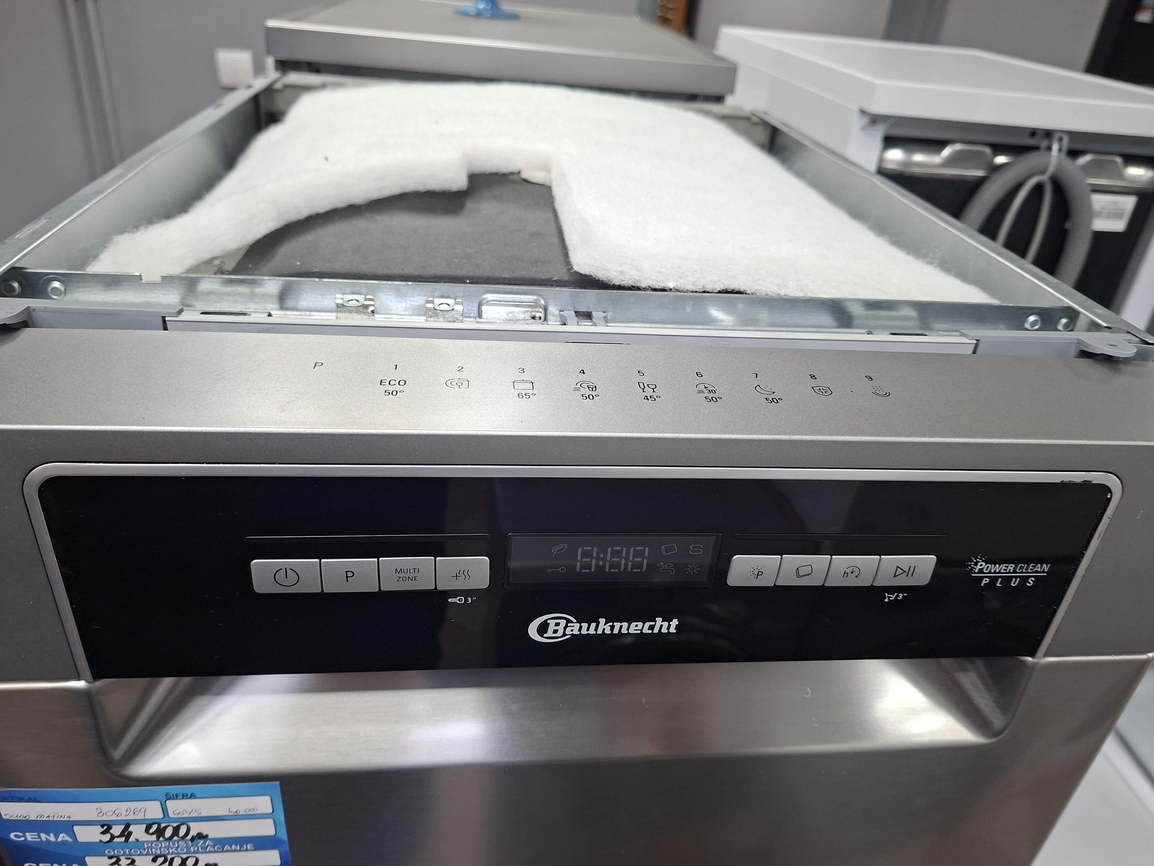 Sudo mašina Bauknecht BSUO 3O21 PF X, 45cm