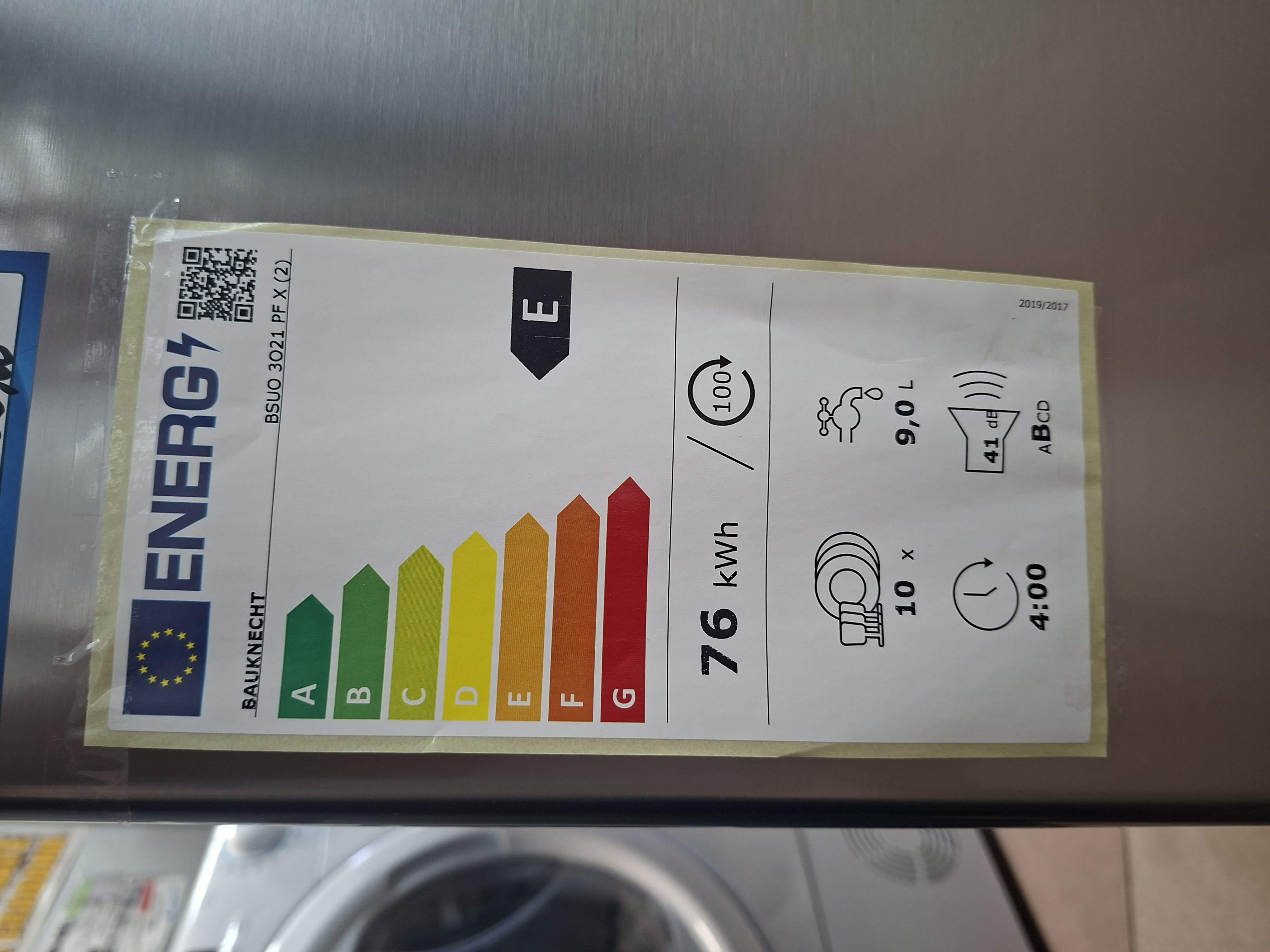 Sudo mašina Bauknecht BSUO 3O21 PF X, 45cm