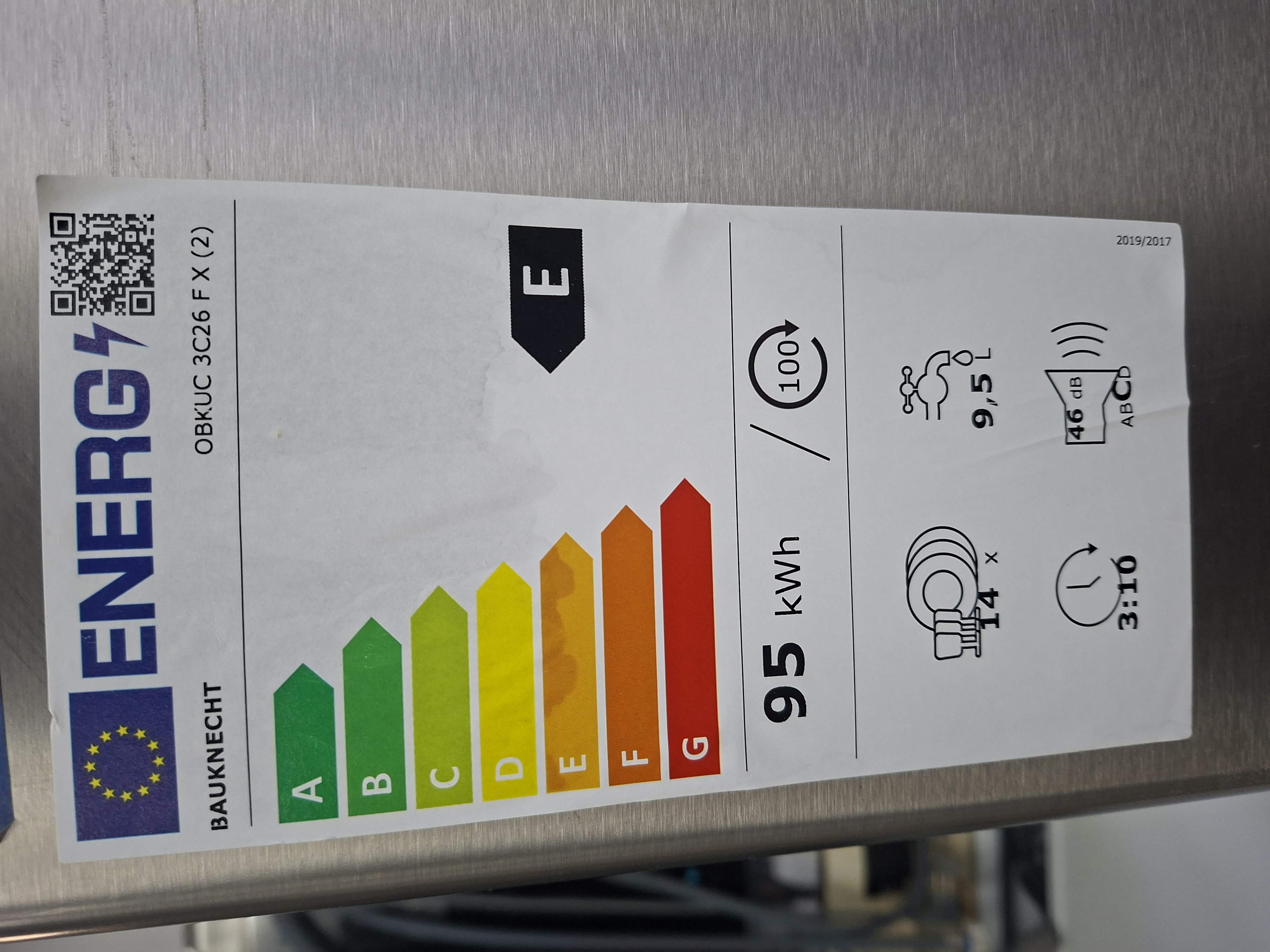 Sudo mašina Bauknecht OBKUC 3C26 F X (2) , 60cm