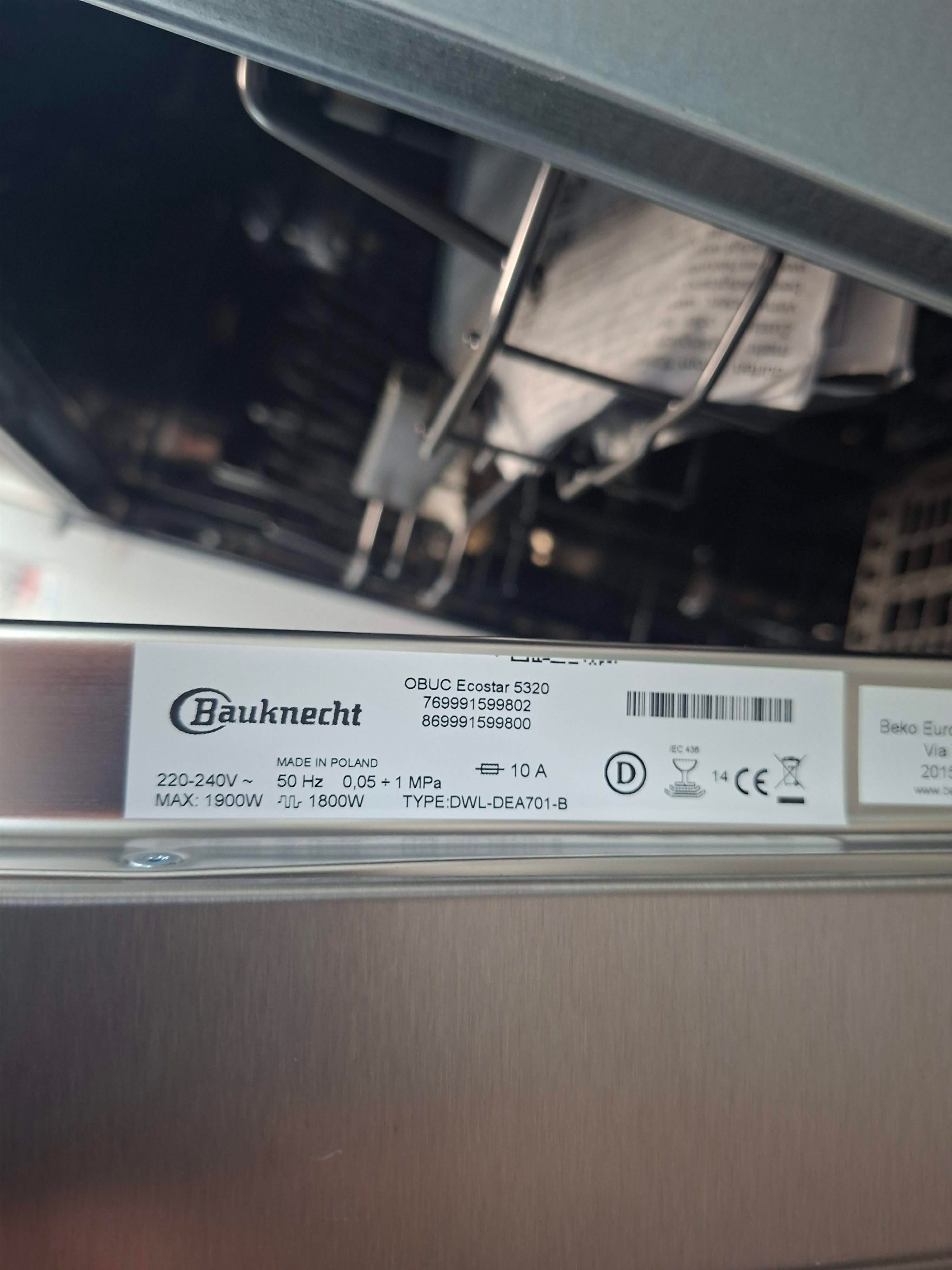 Sudo mašina Bauknecht OBUC Ecostar 5320, 14kompleta