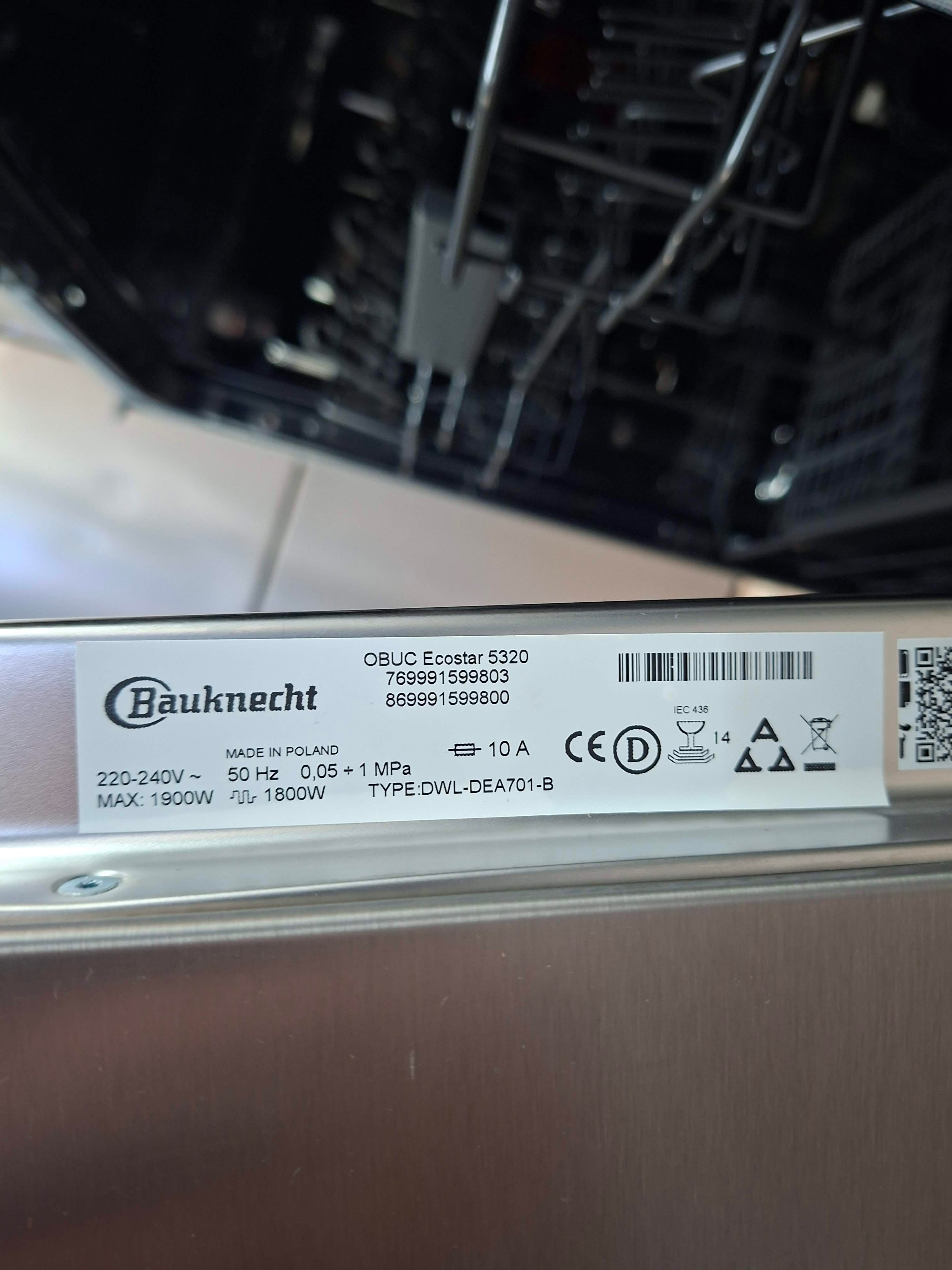 Sudo mašina Bauknecht OBUC Ecostar 5320, 14kompleta