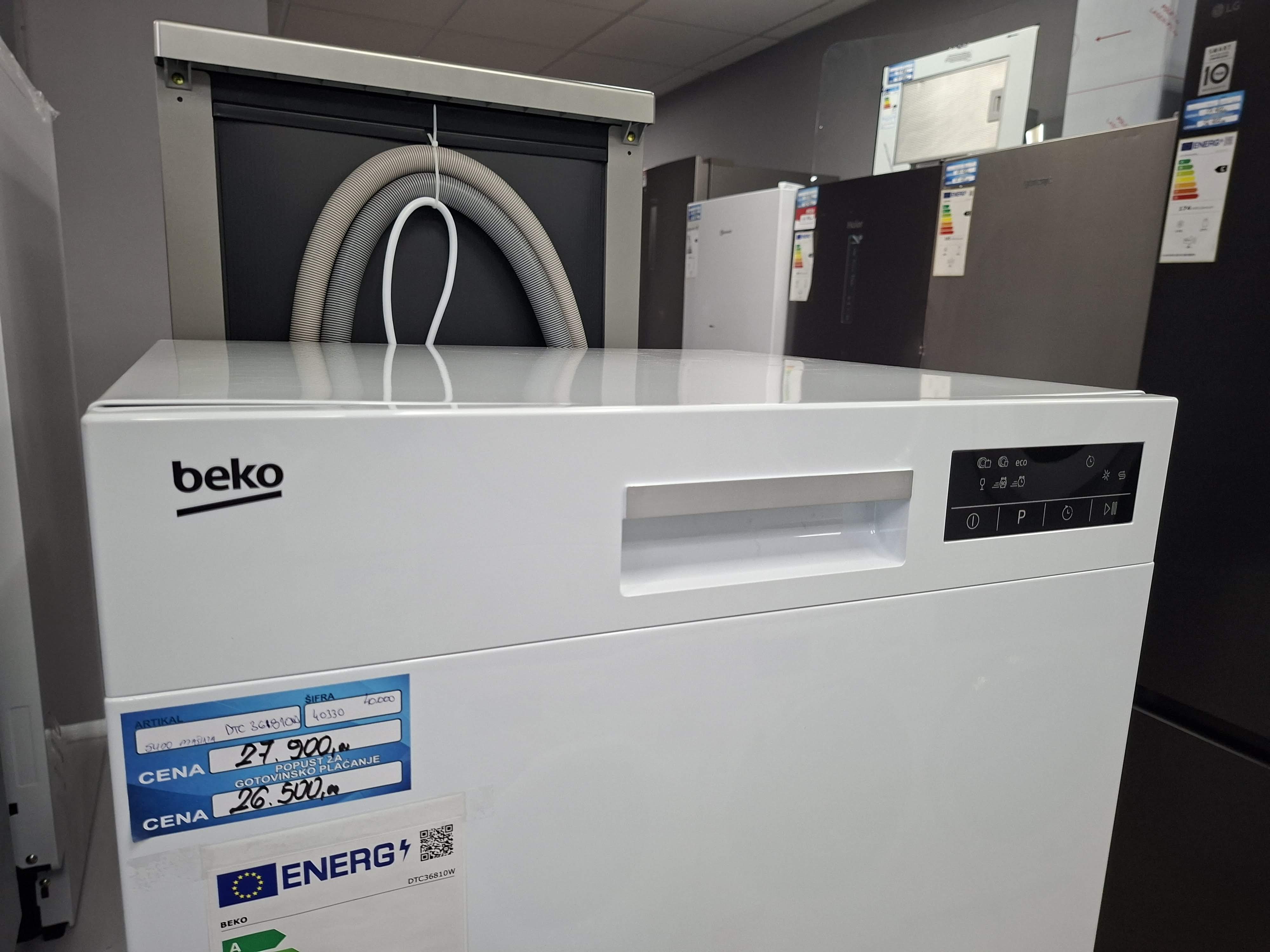 Sudo mašina Beko DTC36810W , 8 kompleta