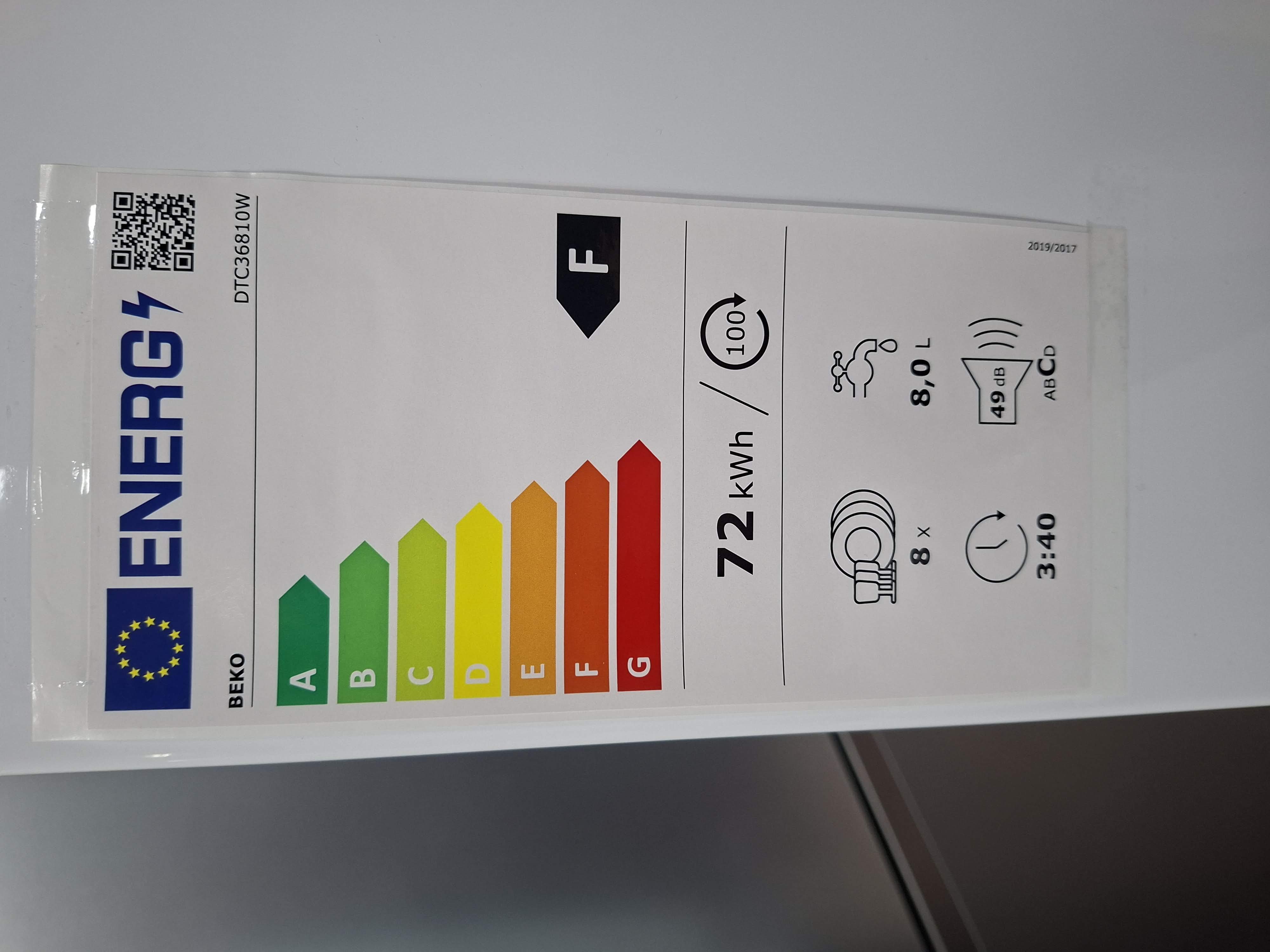 Sudo mašina Beko DTC36810W , 8 kompleta