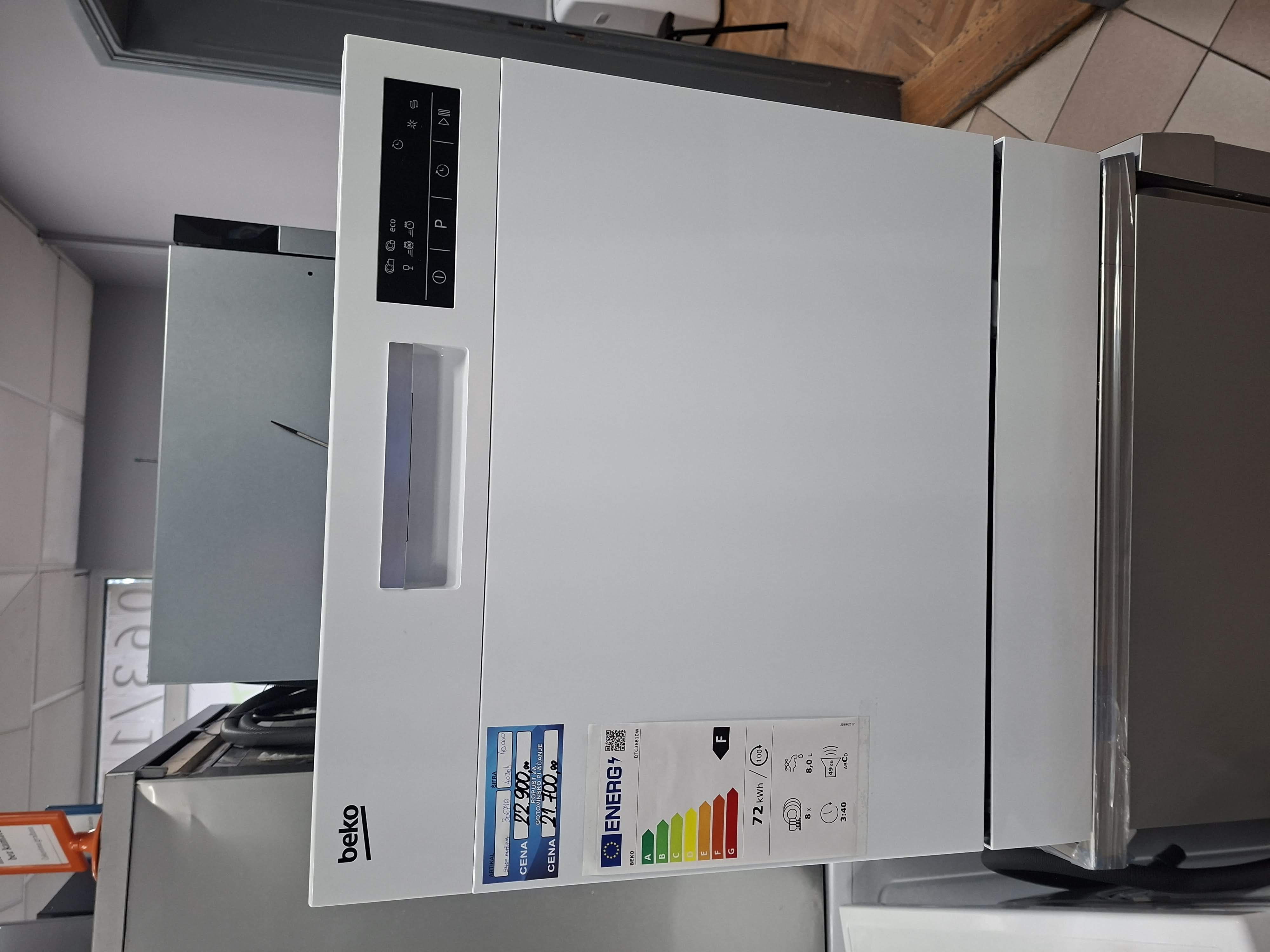 Sudo mašina Beko DTC36810W , 8 kompleta