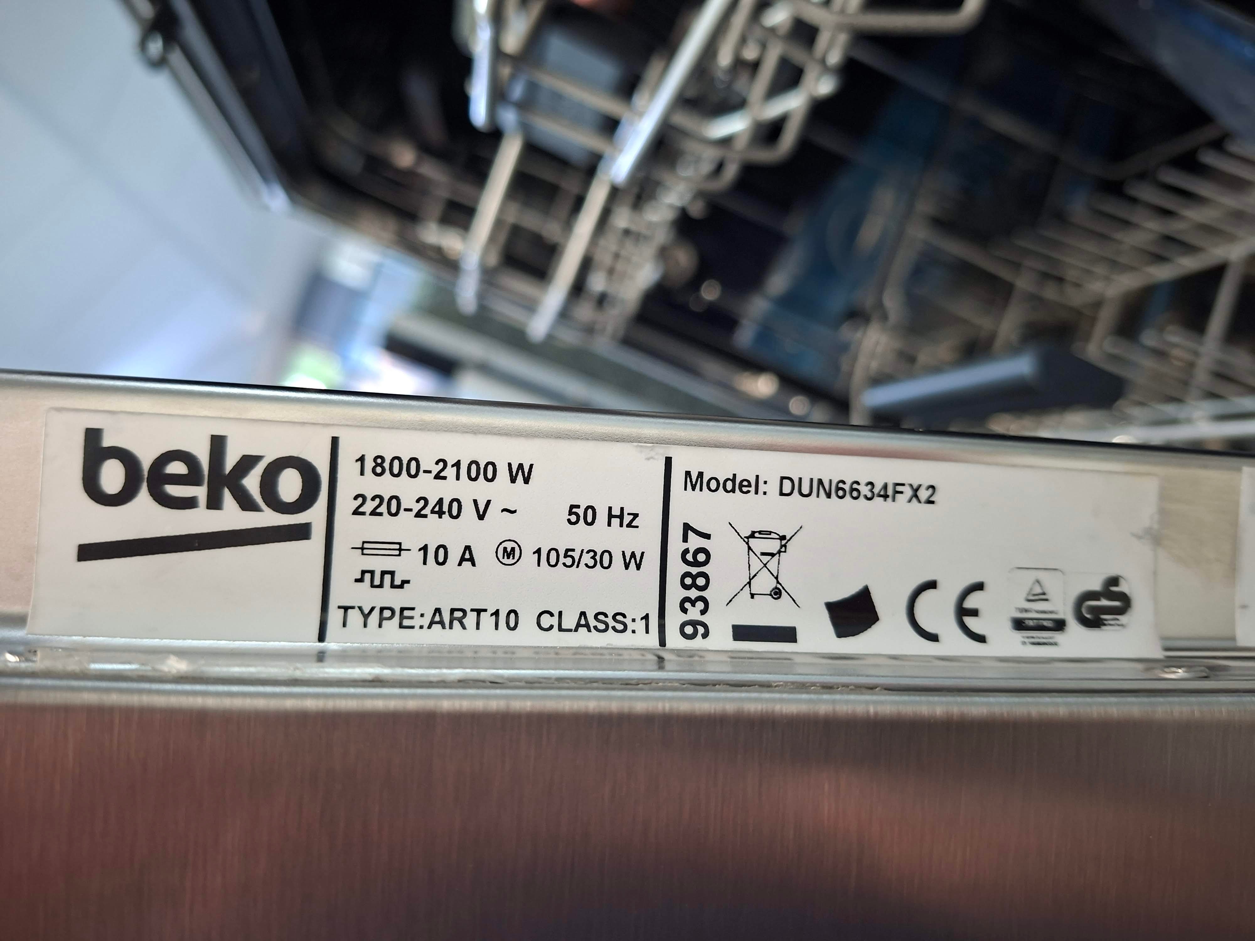 Sudo mašina Beko DUN6634FX2, 14 kompleta