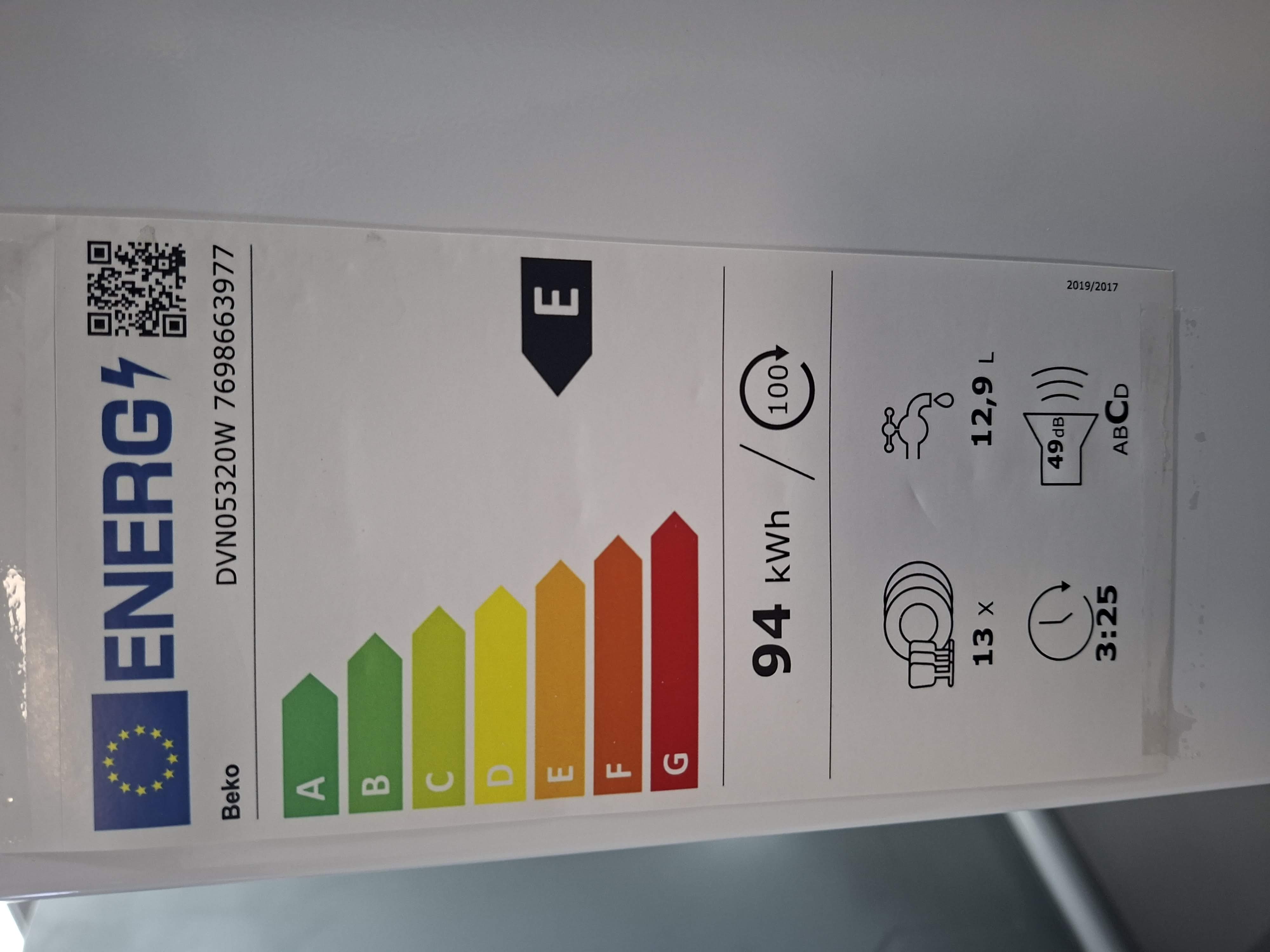 Sudo mašina Beko DVN05320W , 13 kompleta