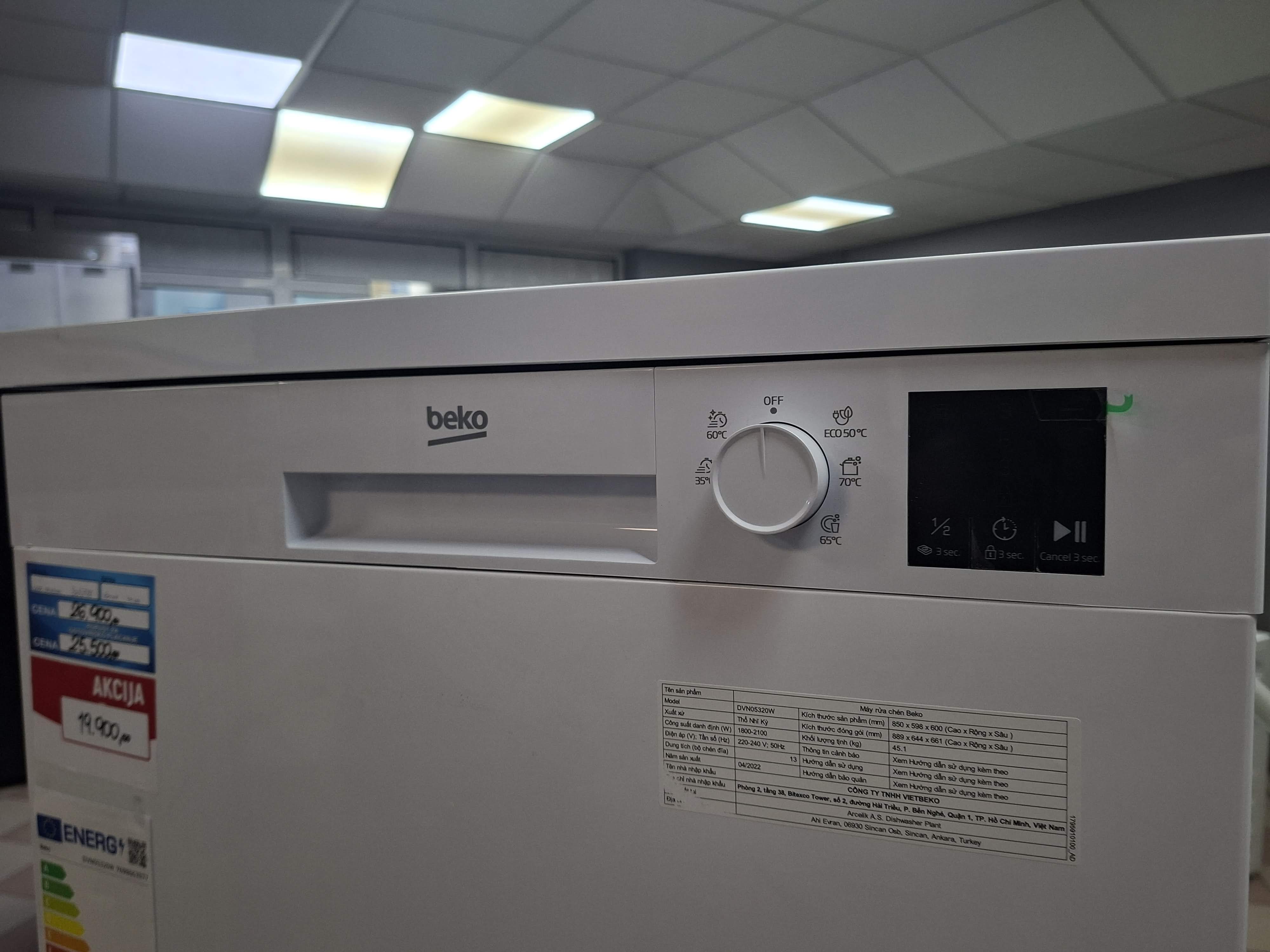 Sudo mašina Beko DVN05320W , 13 kompleta