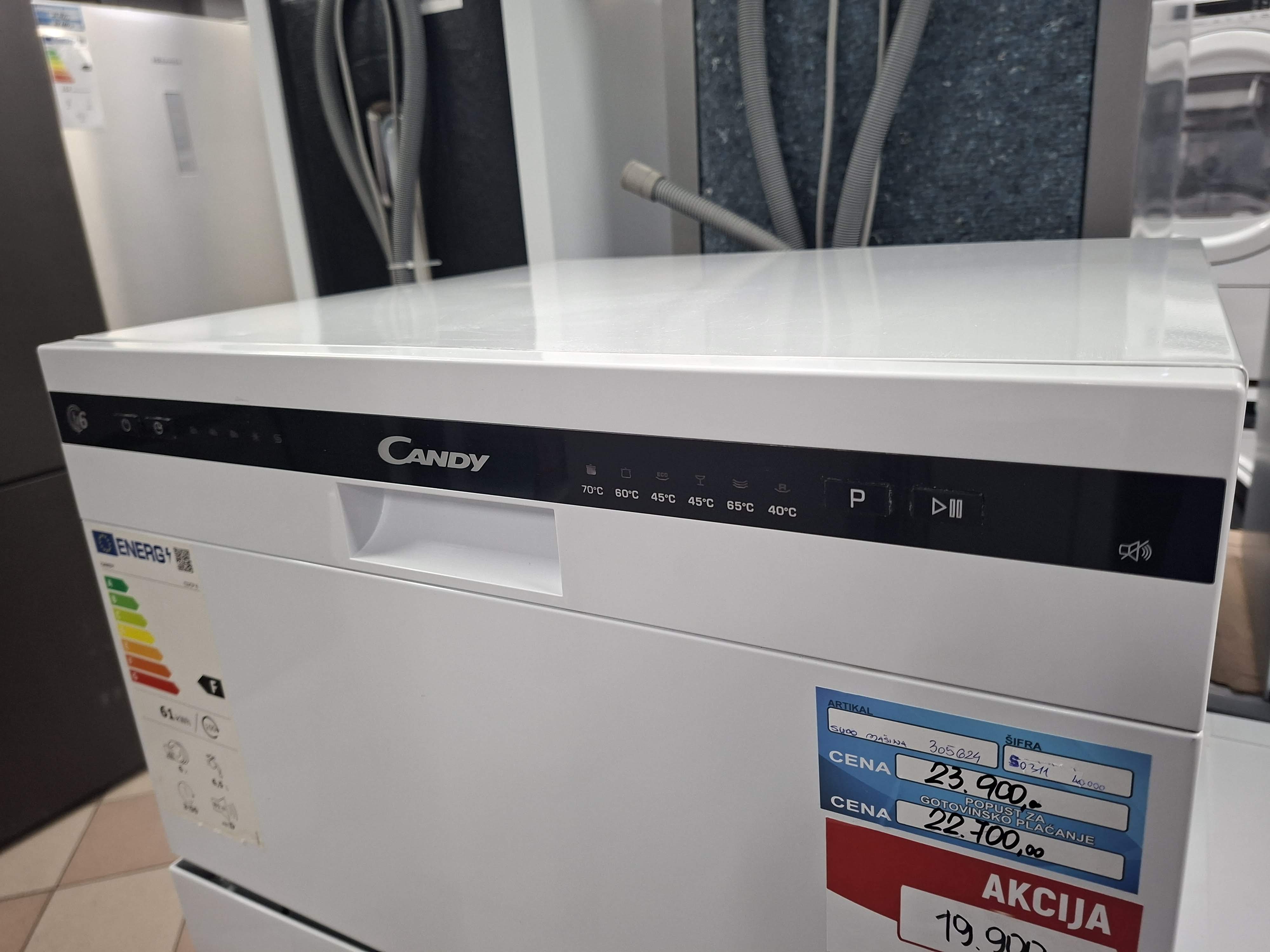 Sudo mašina Candy CDCP 6, 6 kompleta