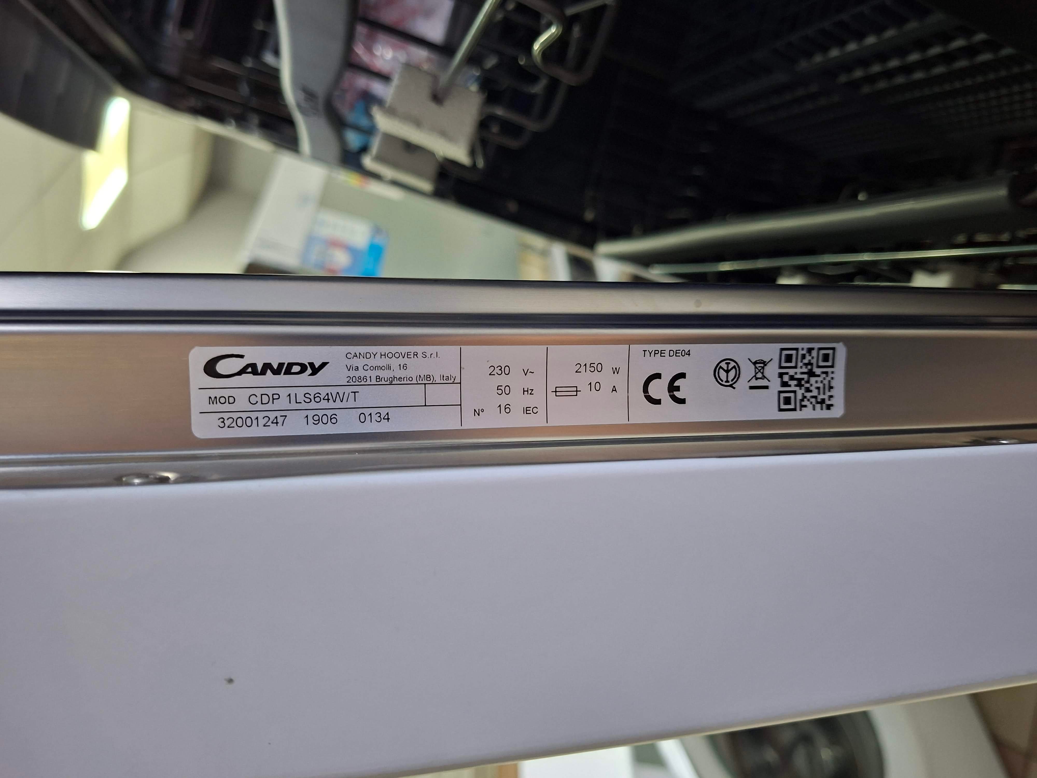 Sudo mašina Candy CDP 1LS64 W/T, 16kompleta