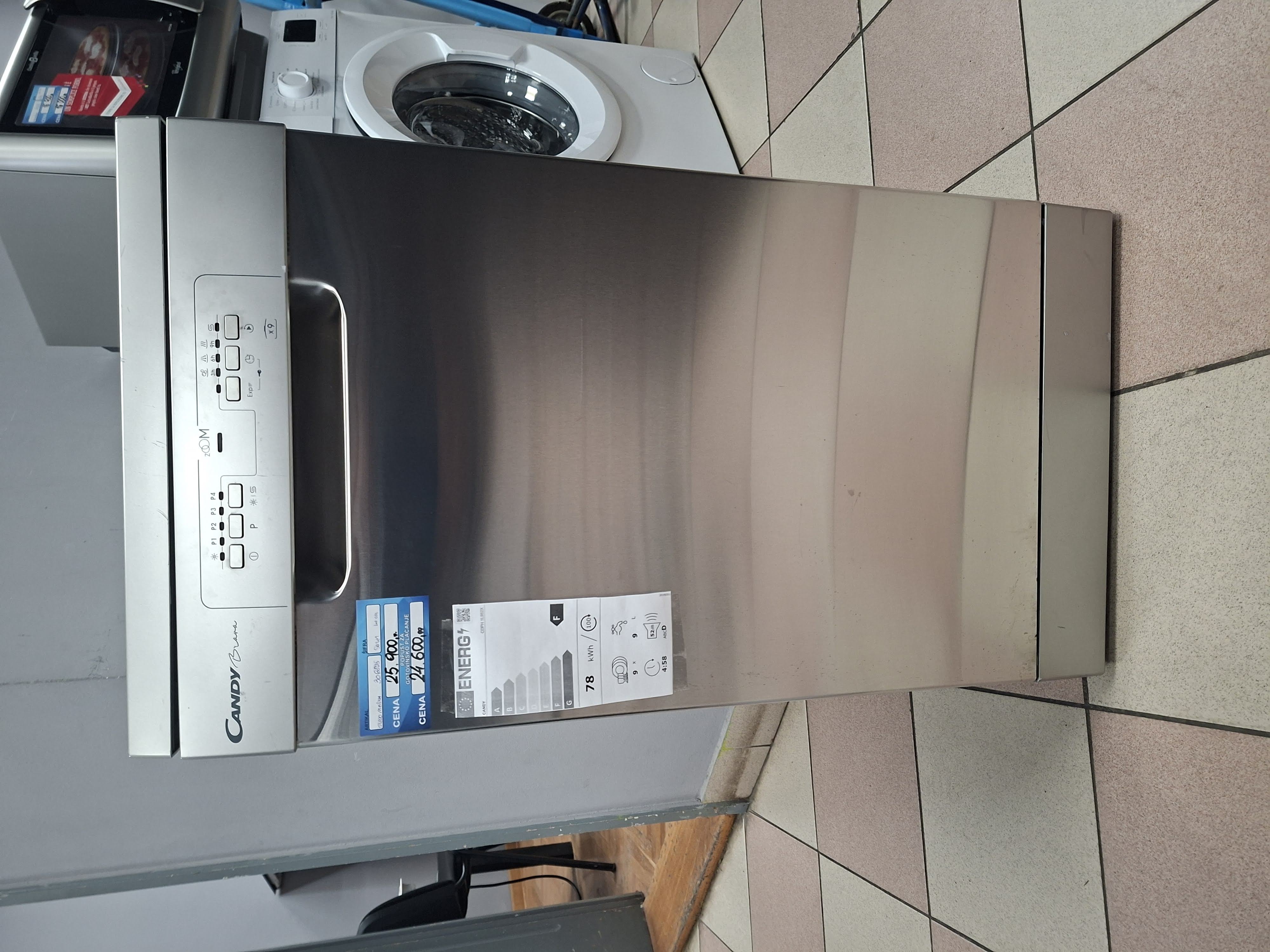 Sudo mašina Candy CDPH 1L952X, 9 kompleta