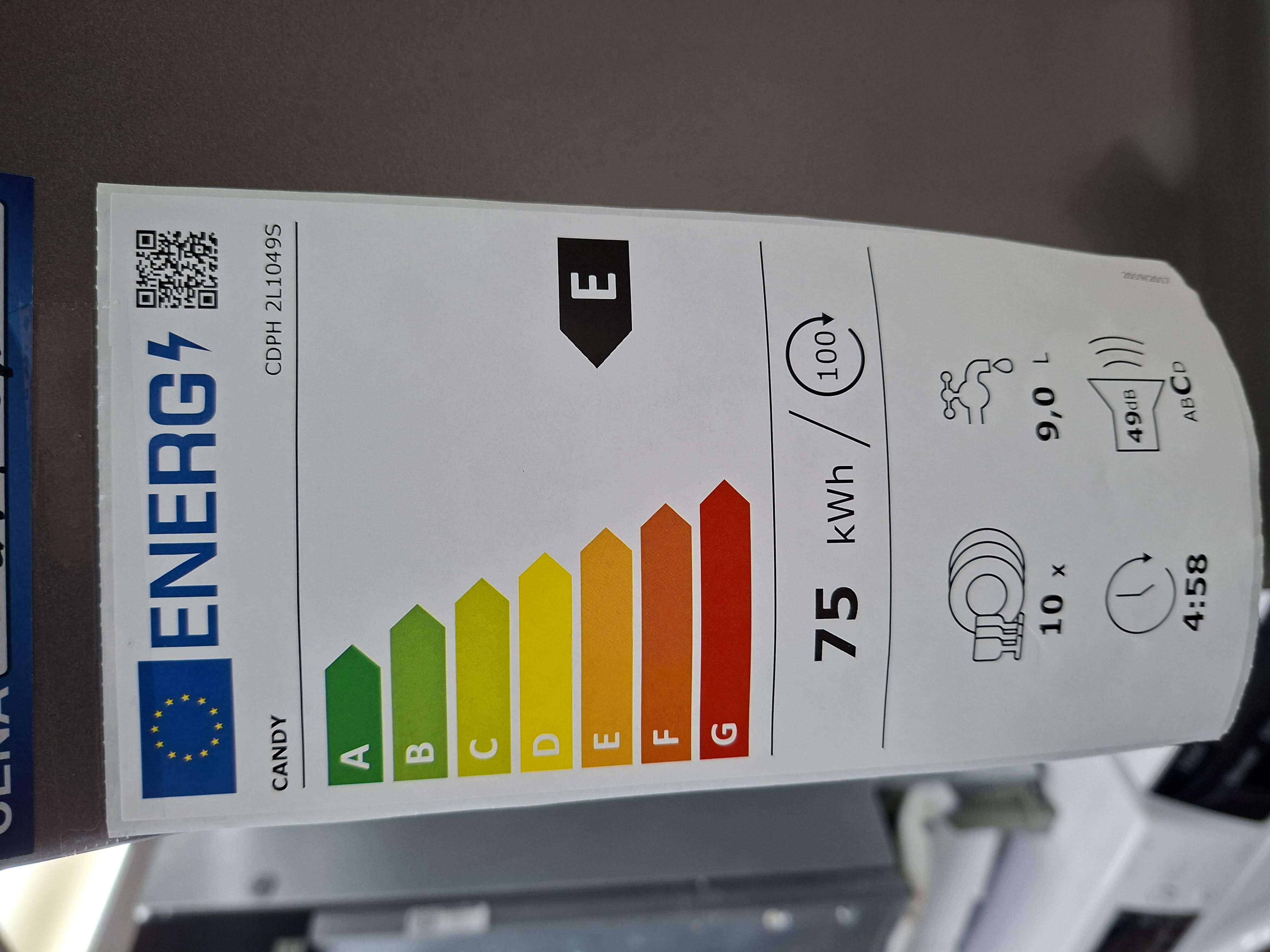 Sudo mašina Candy CDPH 2L1049S  , 10 kompleta