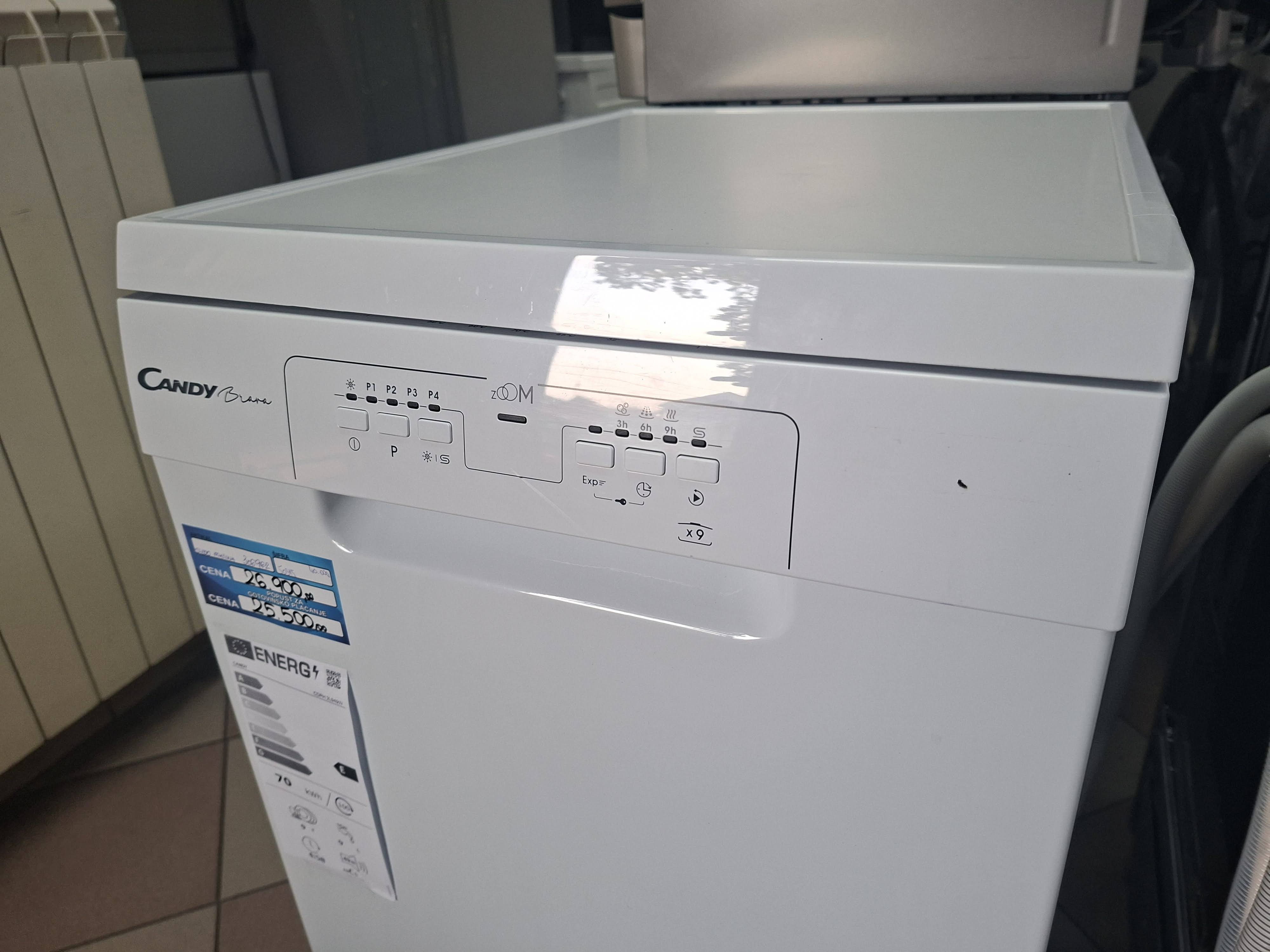 Sudo mašina Candy CDPH 2L949W, 9 kompleta