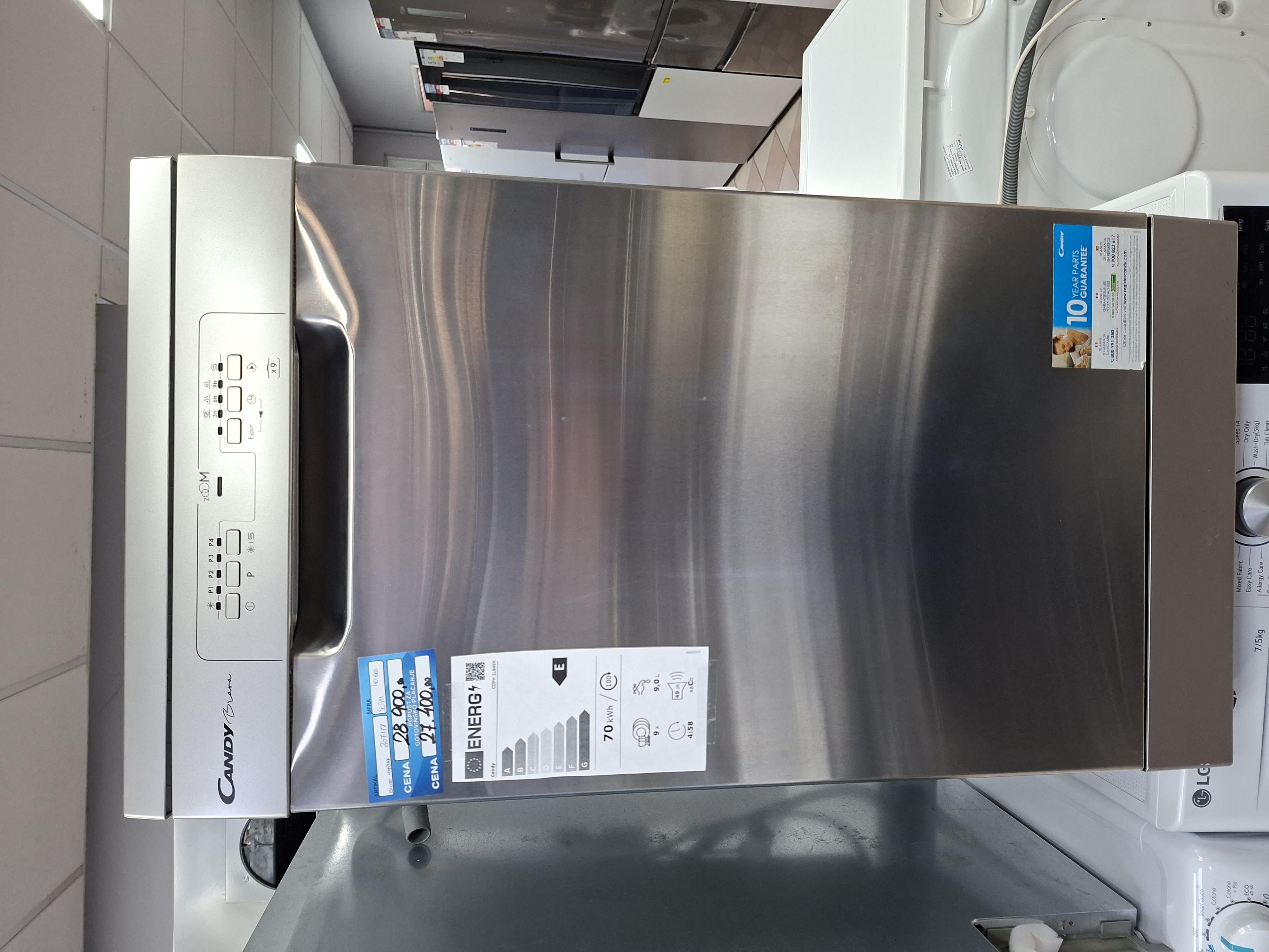 Sudo mašina Candy CDPH 2L949X, 9 kompleta