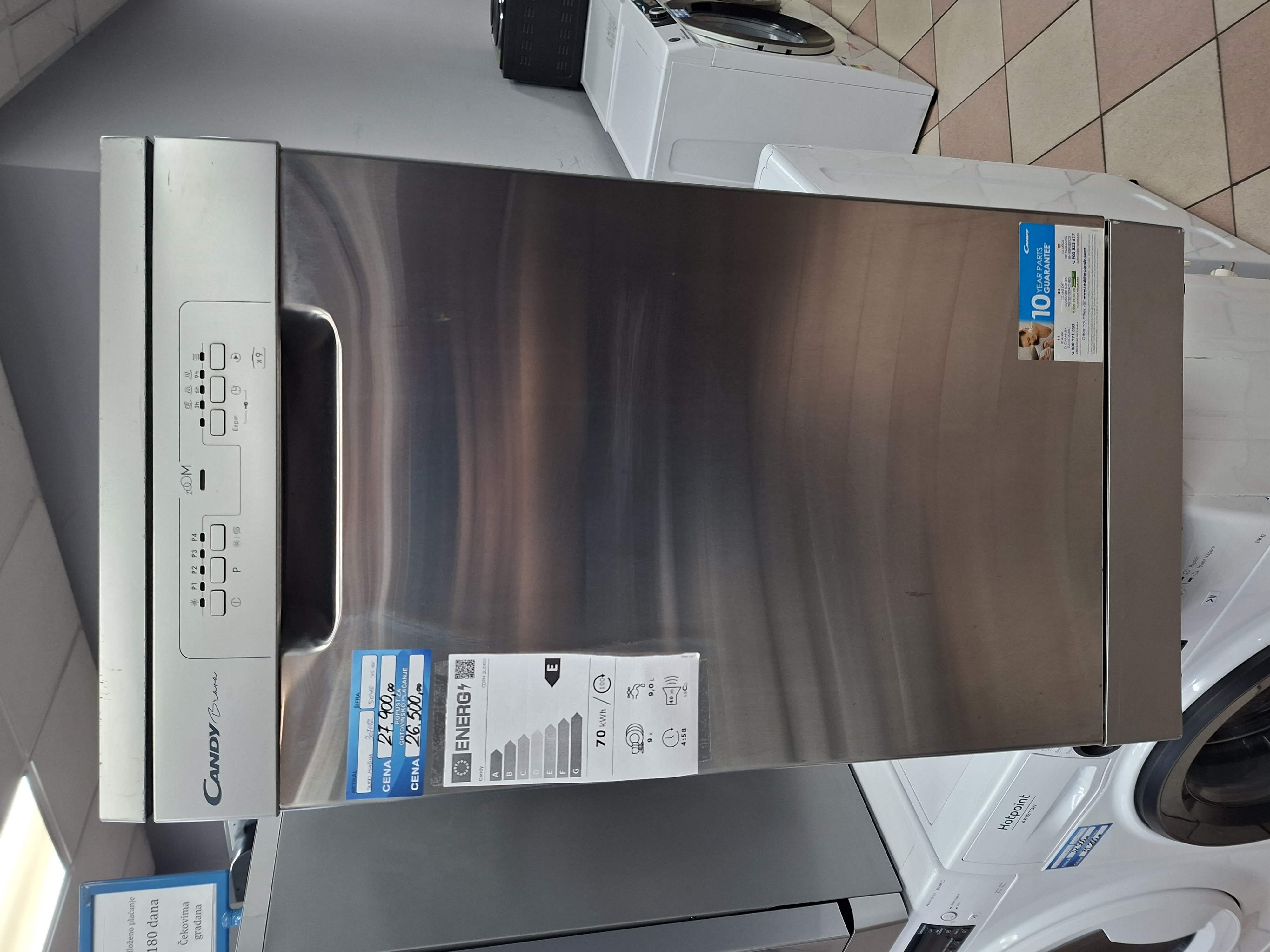Sudo mašina Candy CDPH 2L949X, 9 kompleta