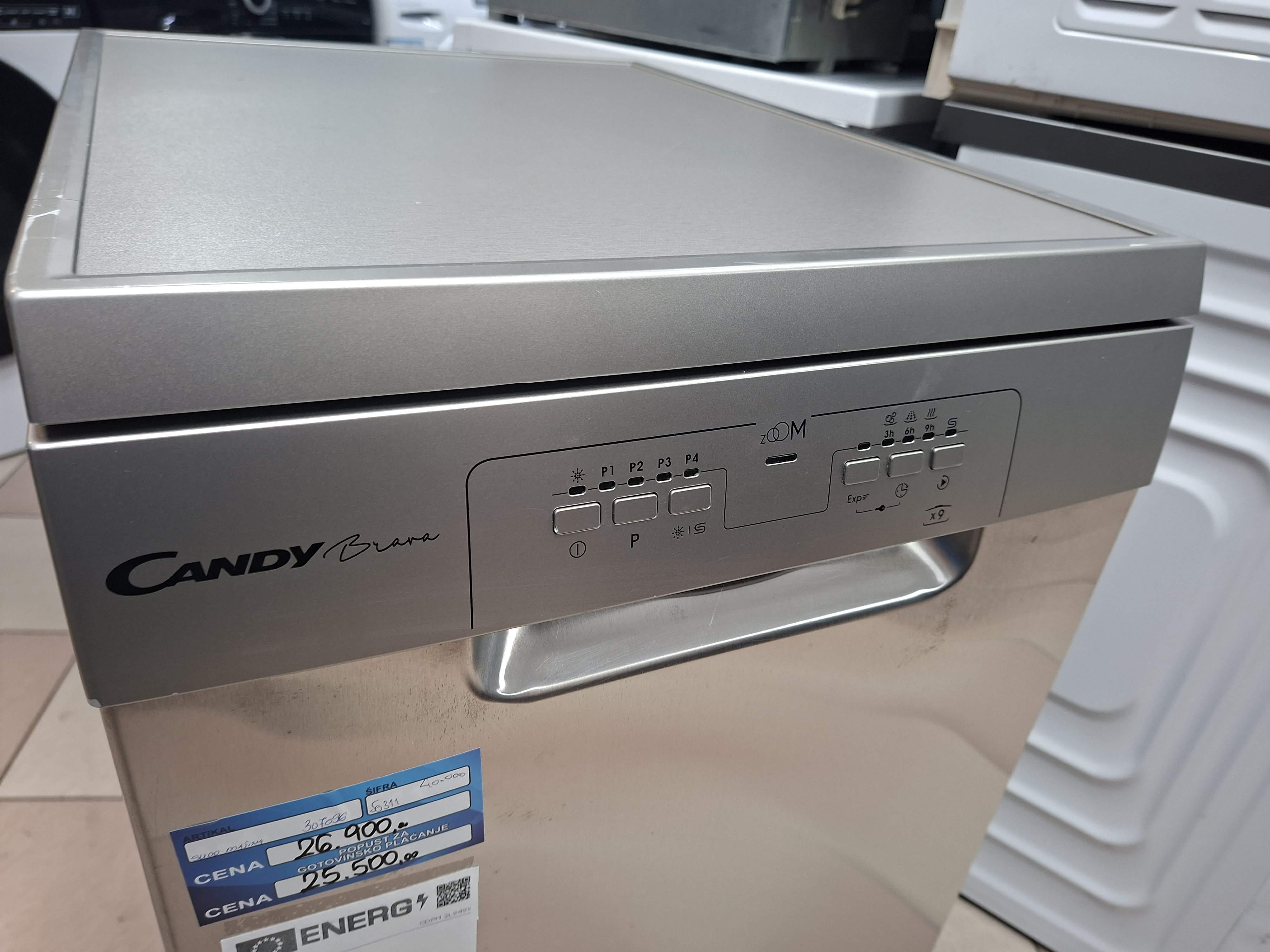 Sudo mašina Candy CDPH 2L949X, 9 kompleta