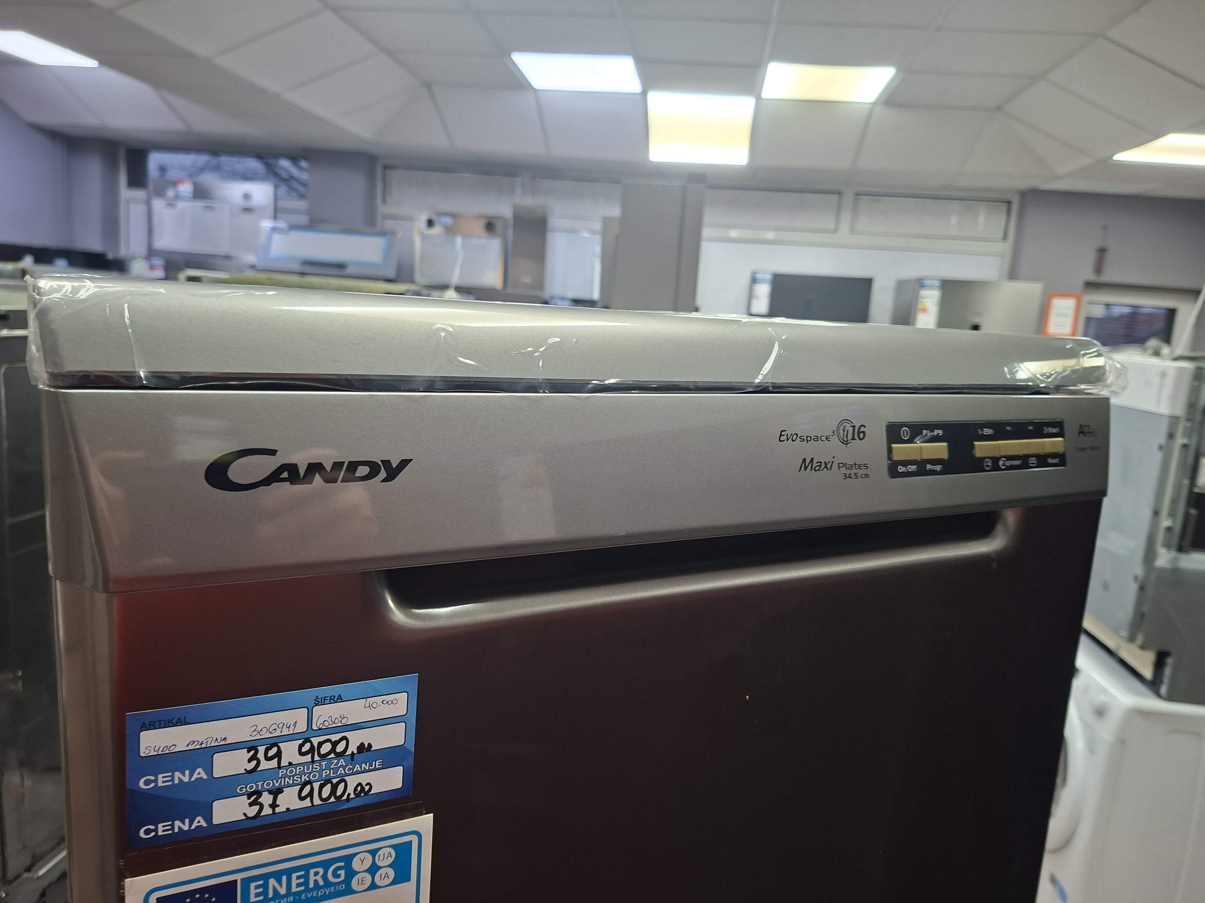 Sudo mašina Candy CDPM 77883X, 16 kompleta