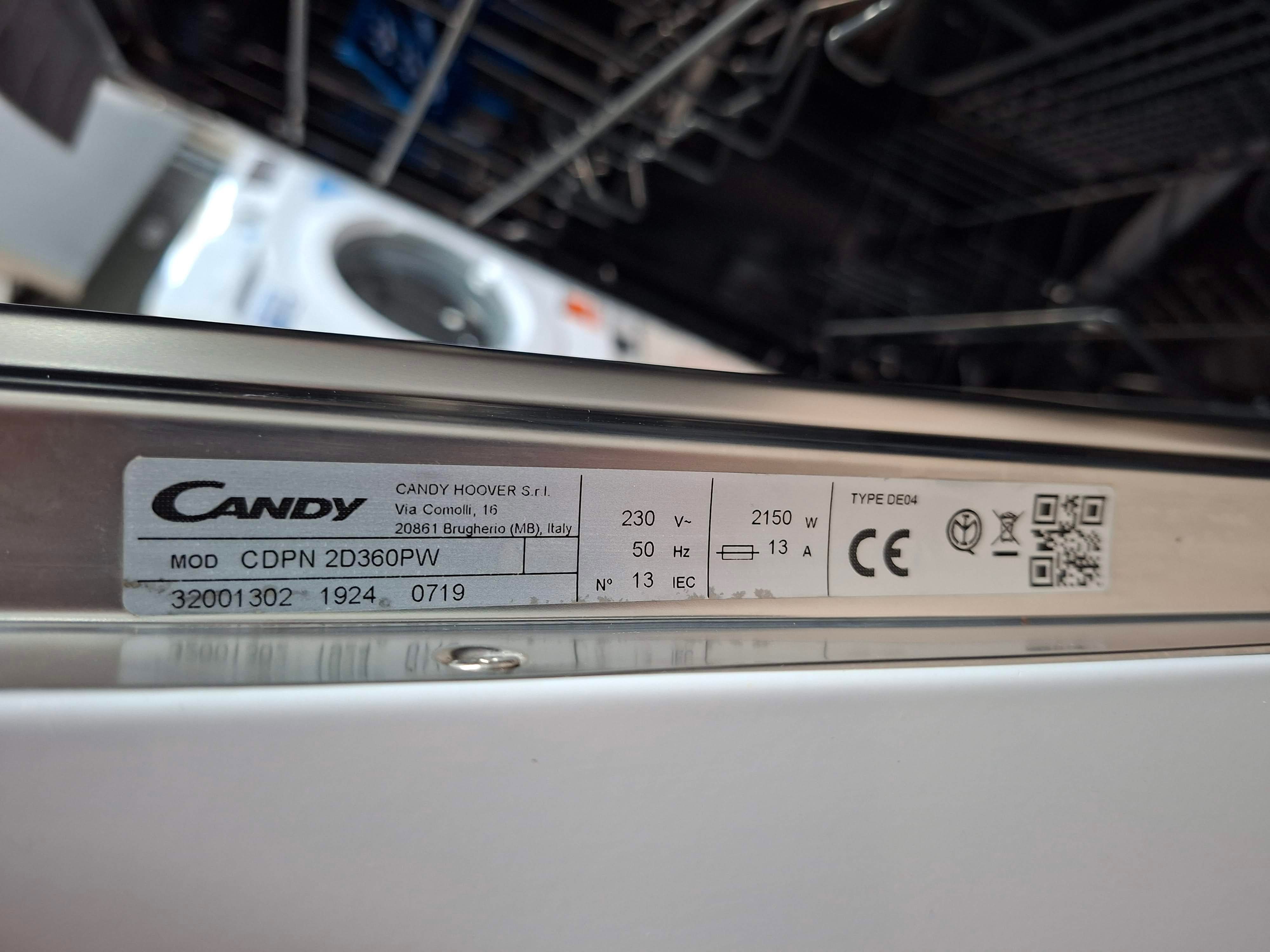 Sudo mašina Candy CDPN 2D360PW, 16 kompleta