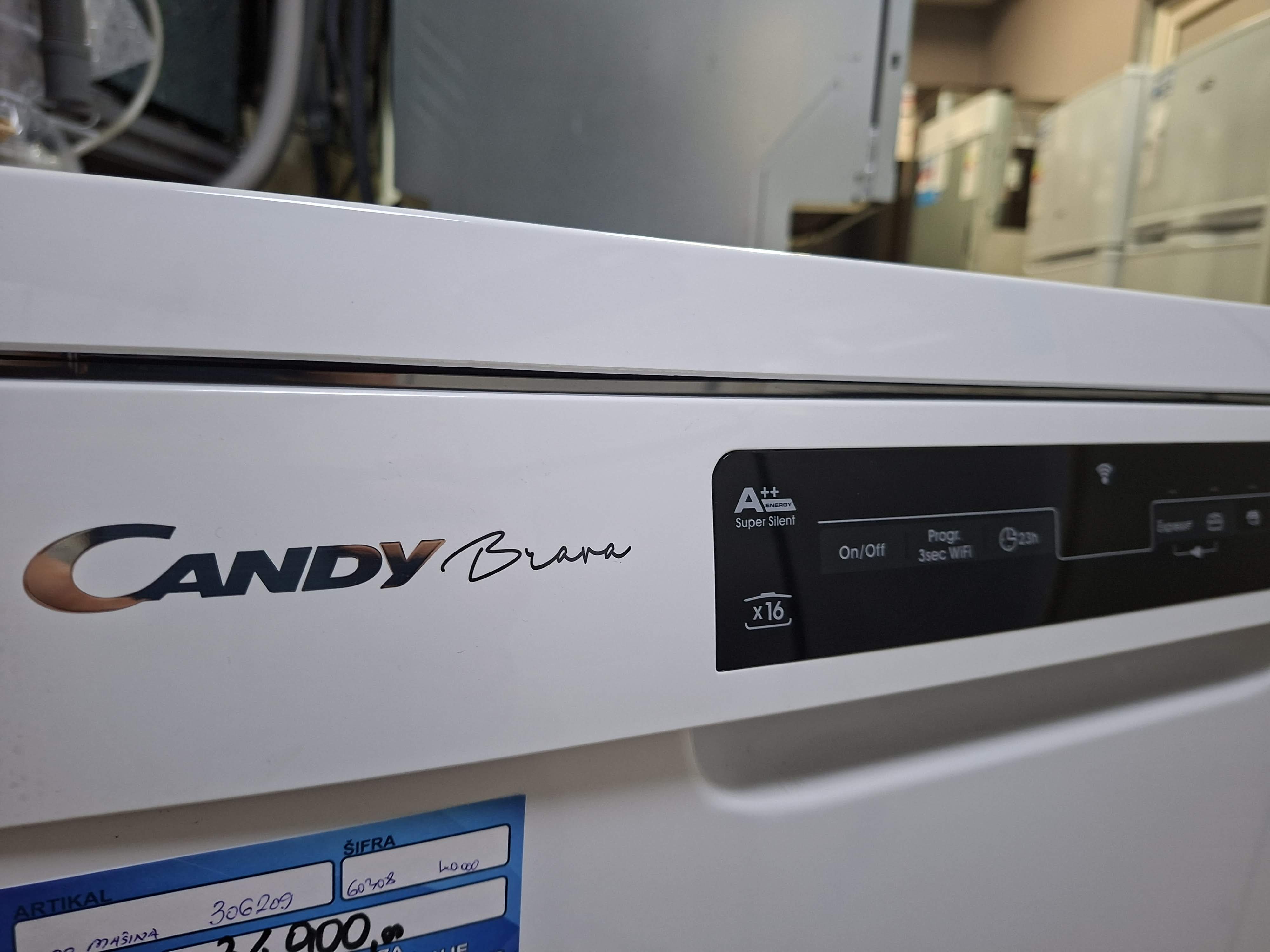 Sudo mašina Candy CDPN 2D620 PW/E (2), 16 kompleta