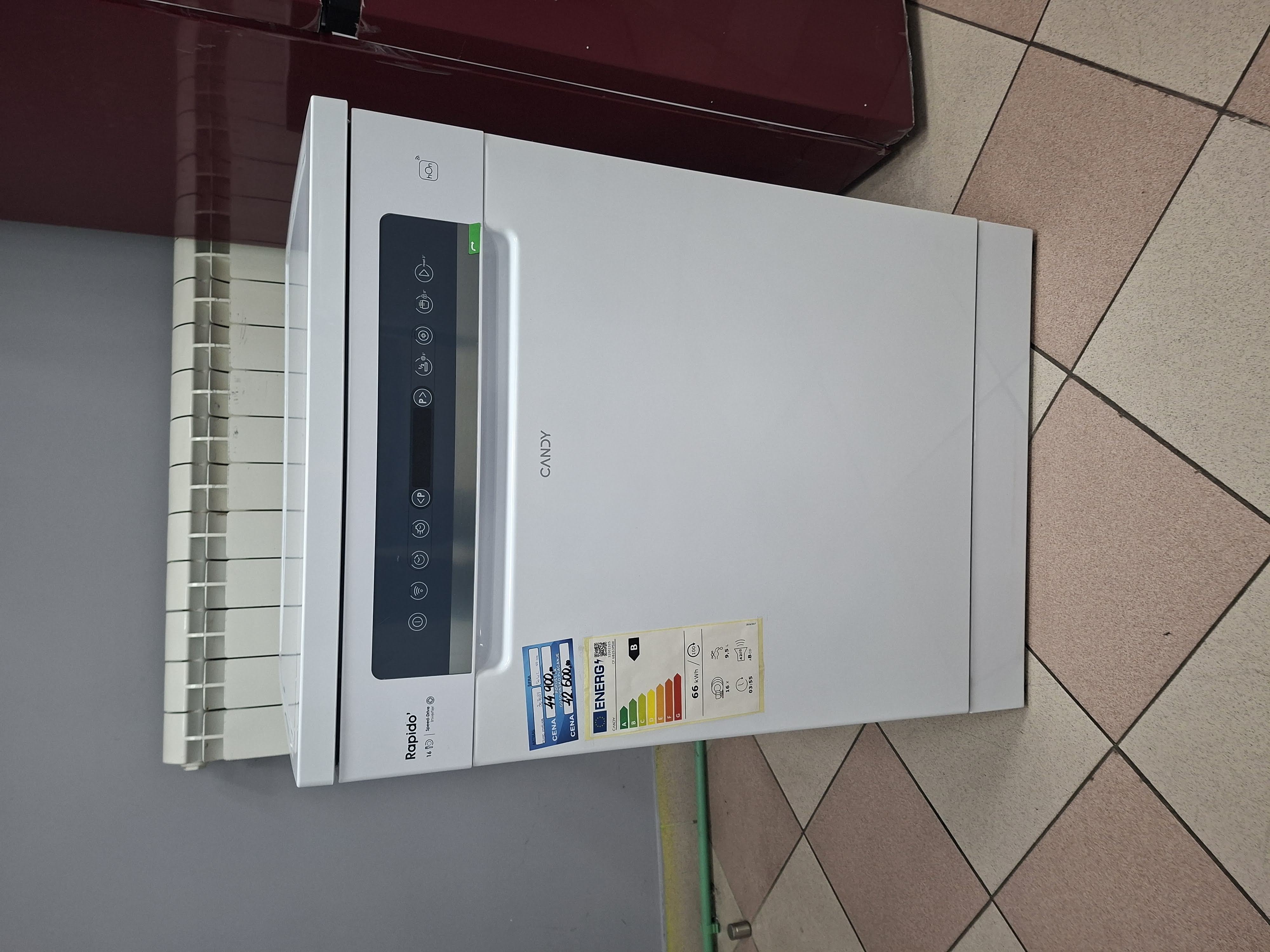 Sudo mašina Candy CF 3B2S3PSW , 16 kompleta