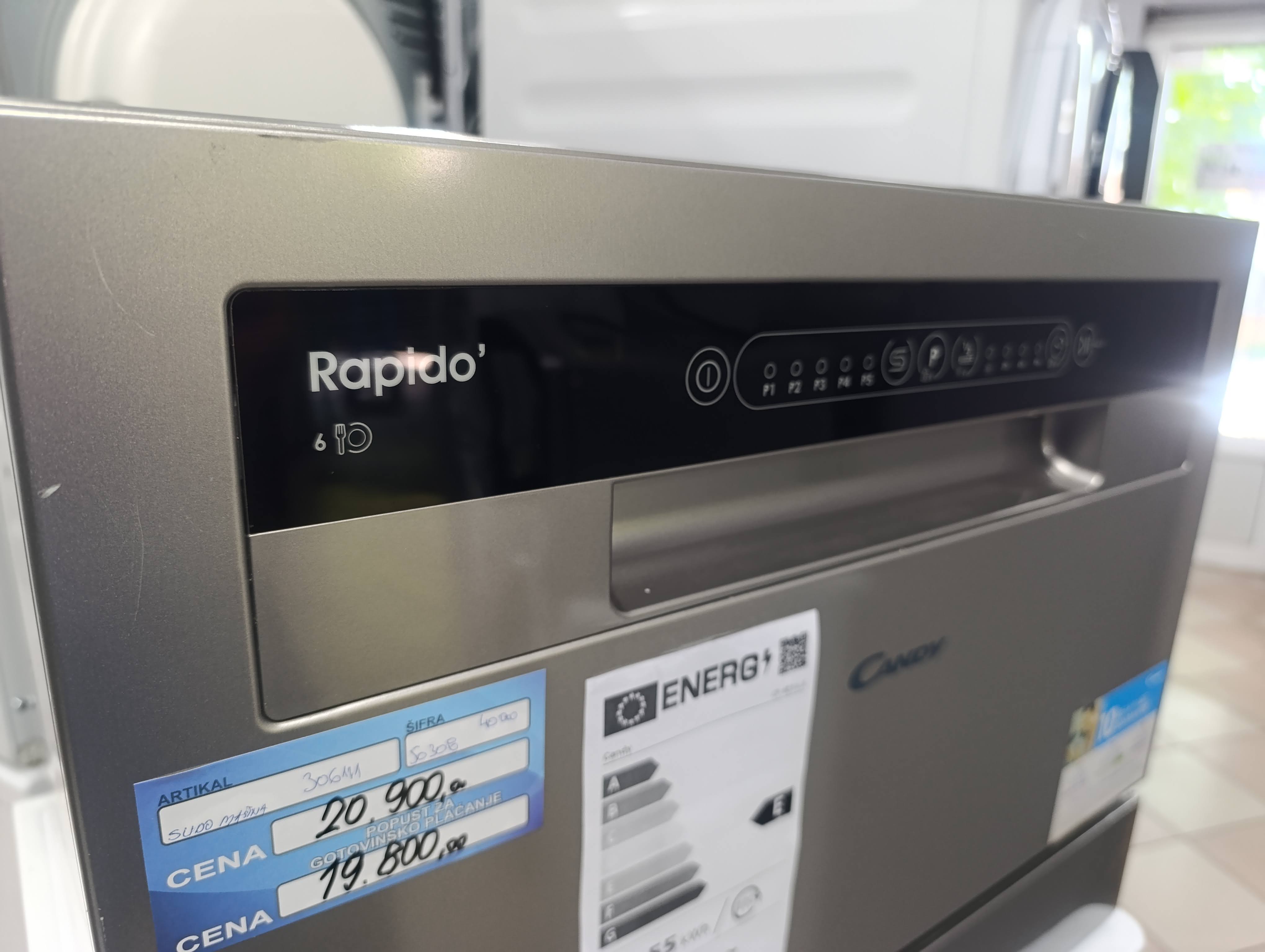 Sudo mašina Candy CP 6E51LS , 6 kompleta