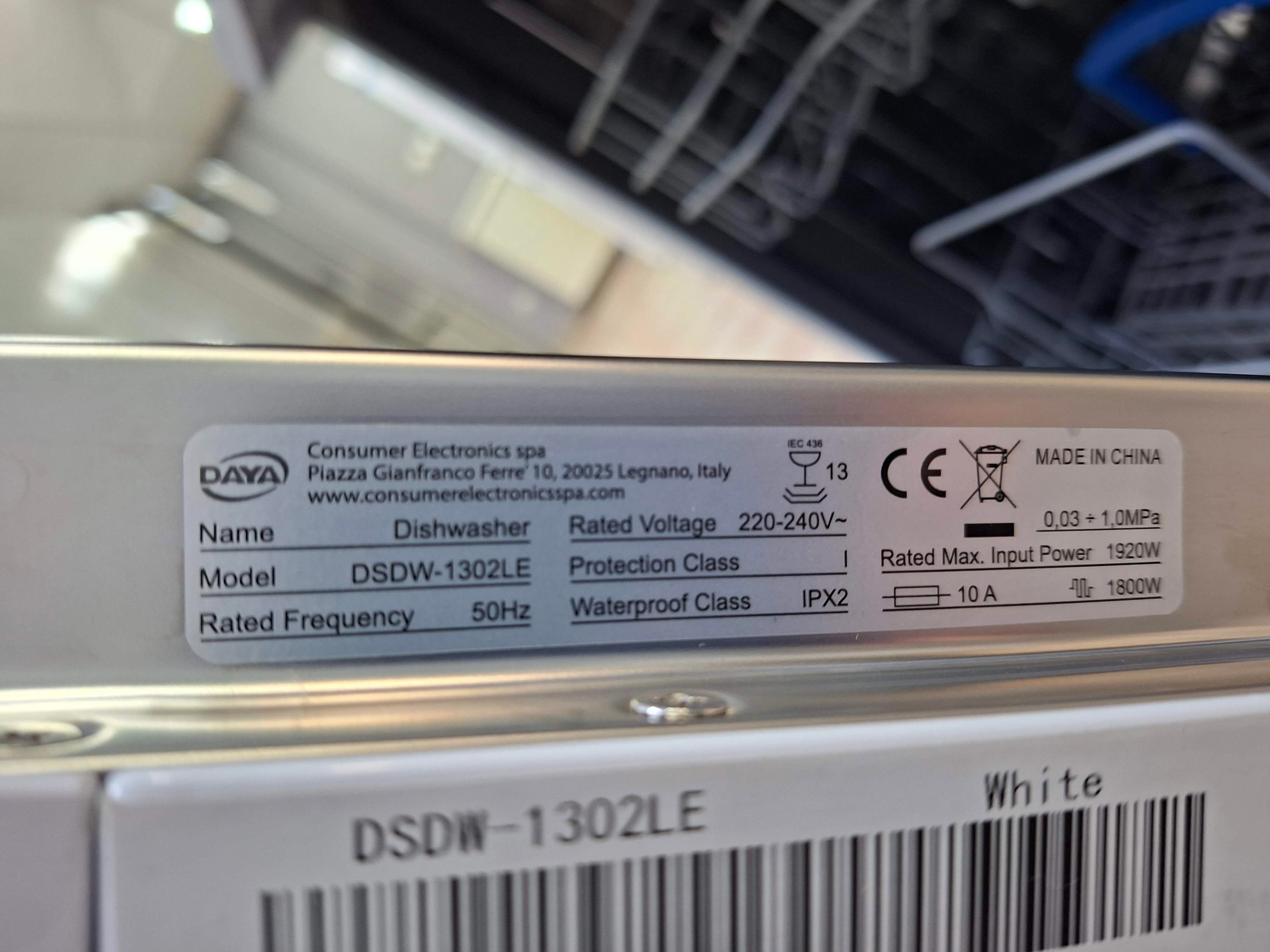 Sudo mašina Daya DSDW-1302LE (2) , 13 kompleta.