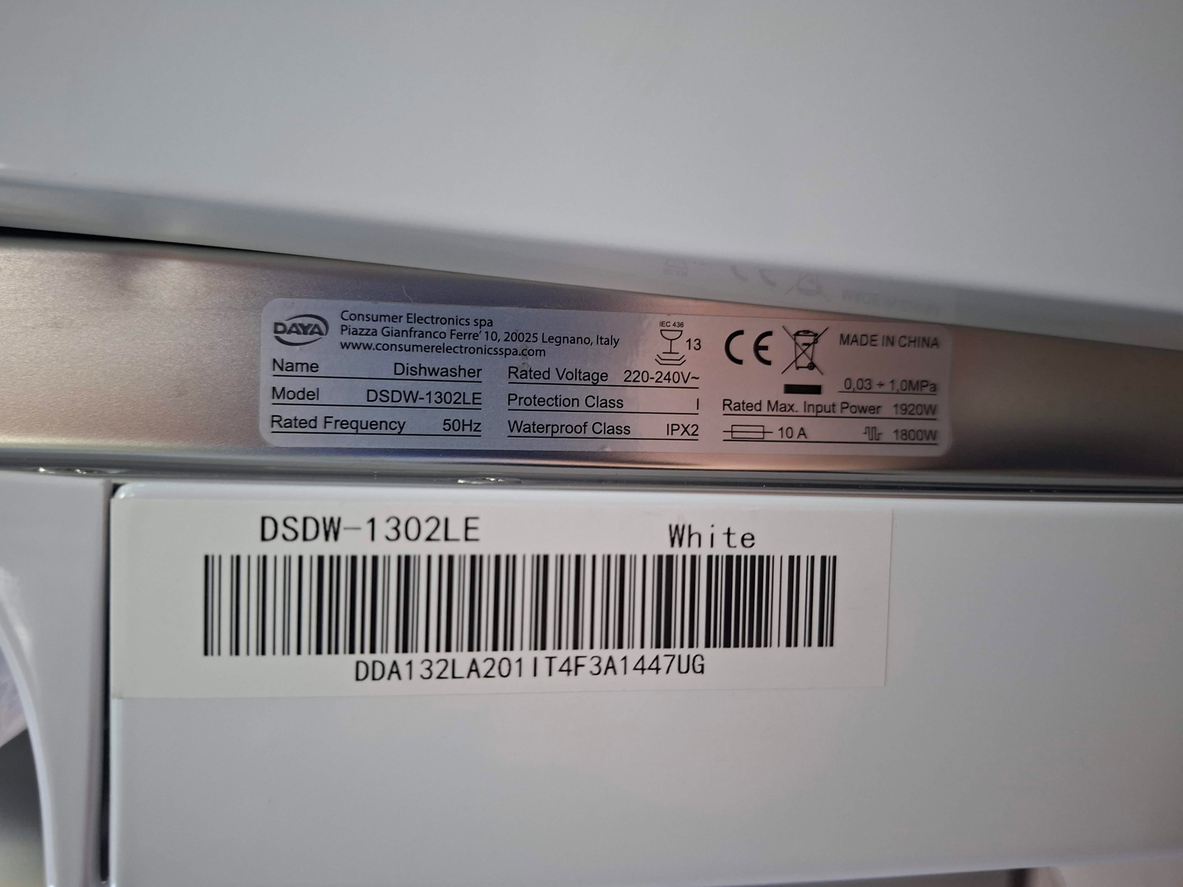 Sudo mašina Daya DSDW-1302LE (2) , 13 kompleta.