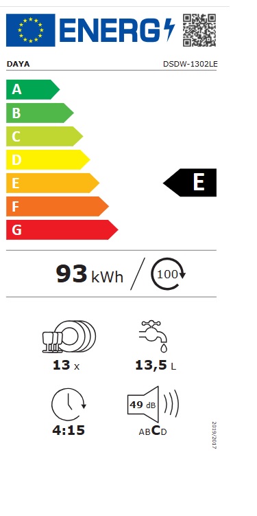 Sudo mašina Daya DSDW-1302LE (2) , 13 kompleta.