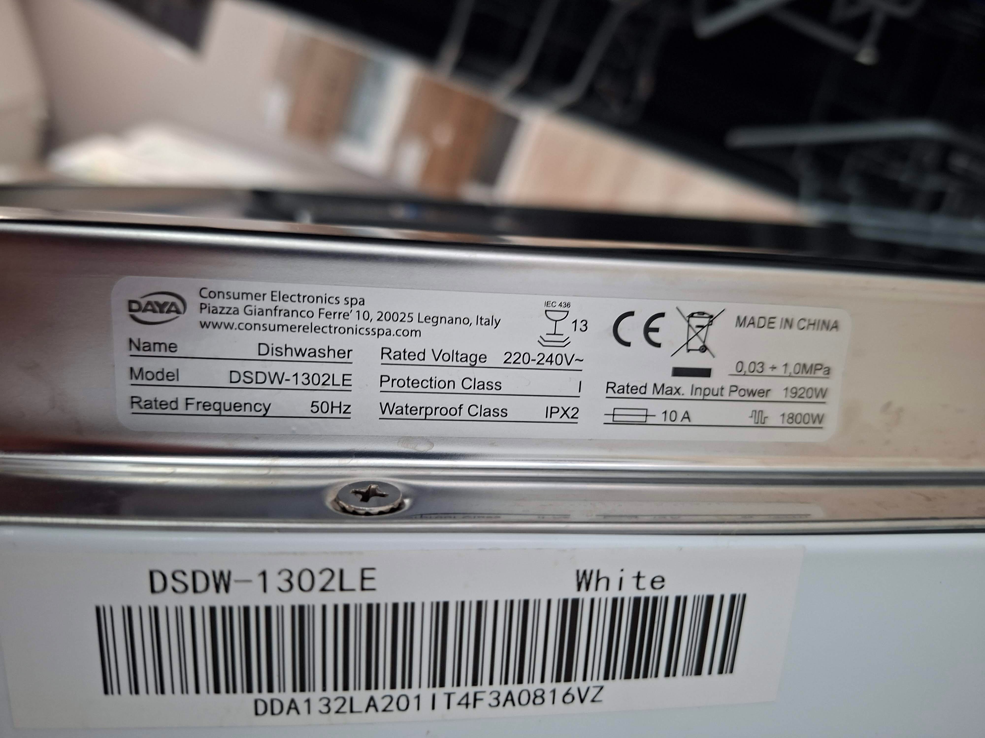 Sudo mašina Daya DSDW-1302LE (2) , 13 kompleta.