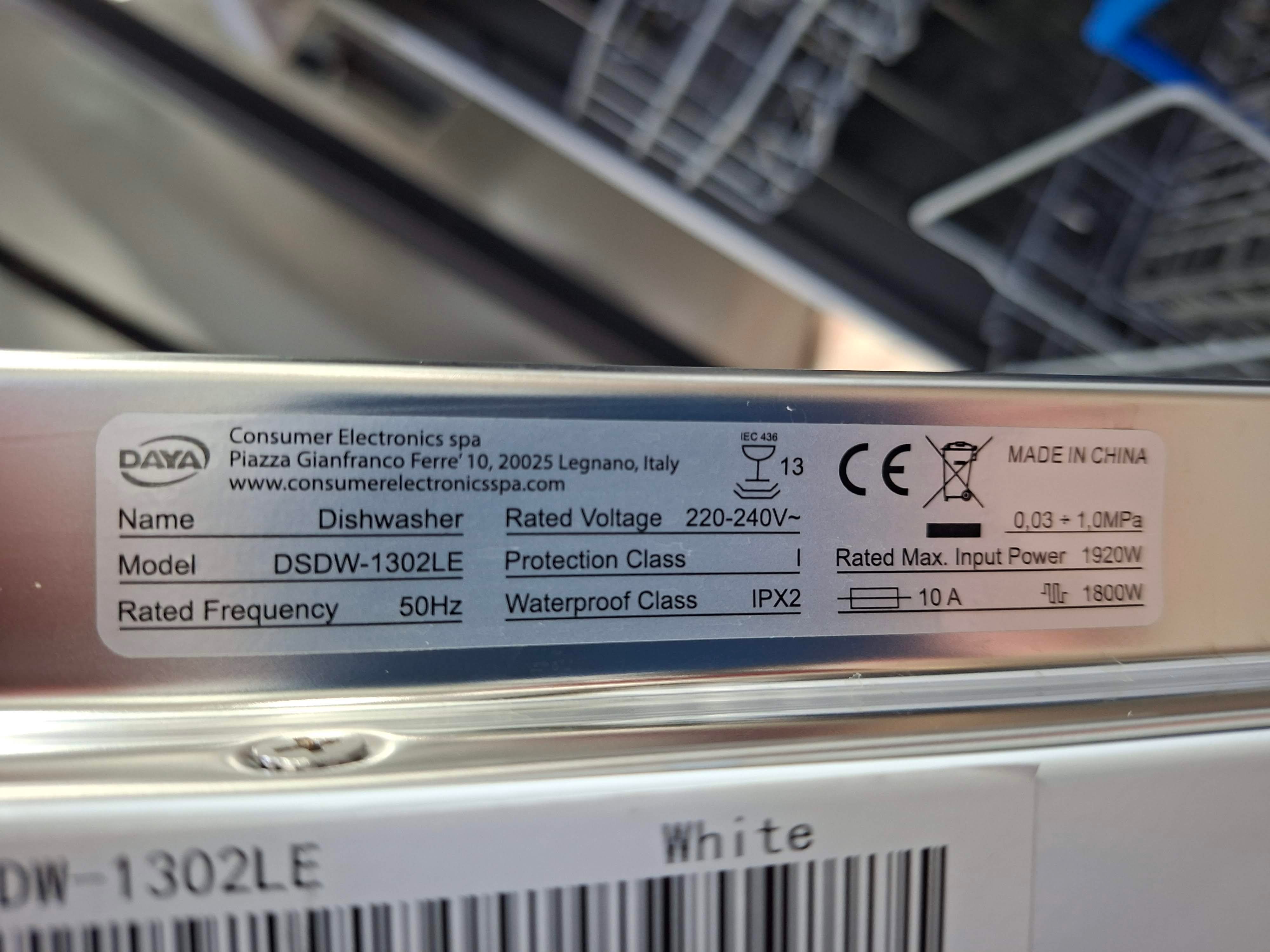 Sudo mašina Daya DSDW-1302LE , 13 kompleta