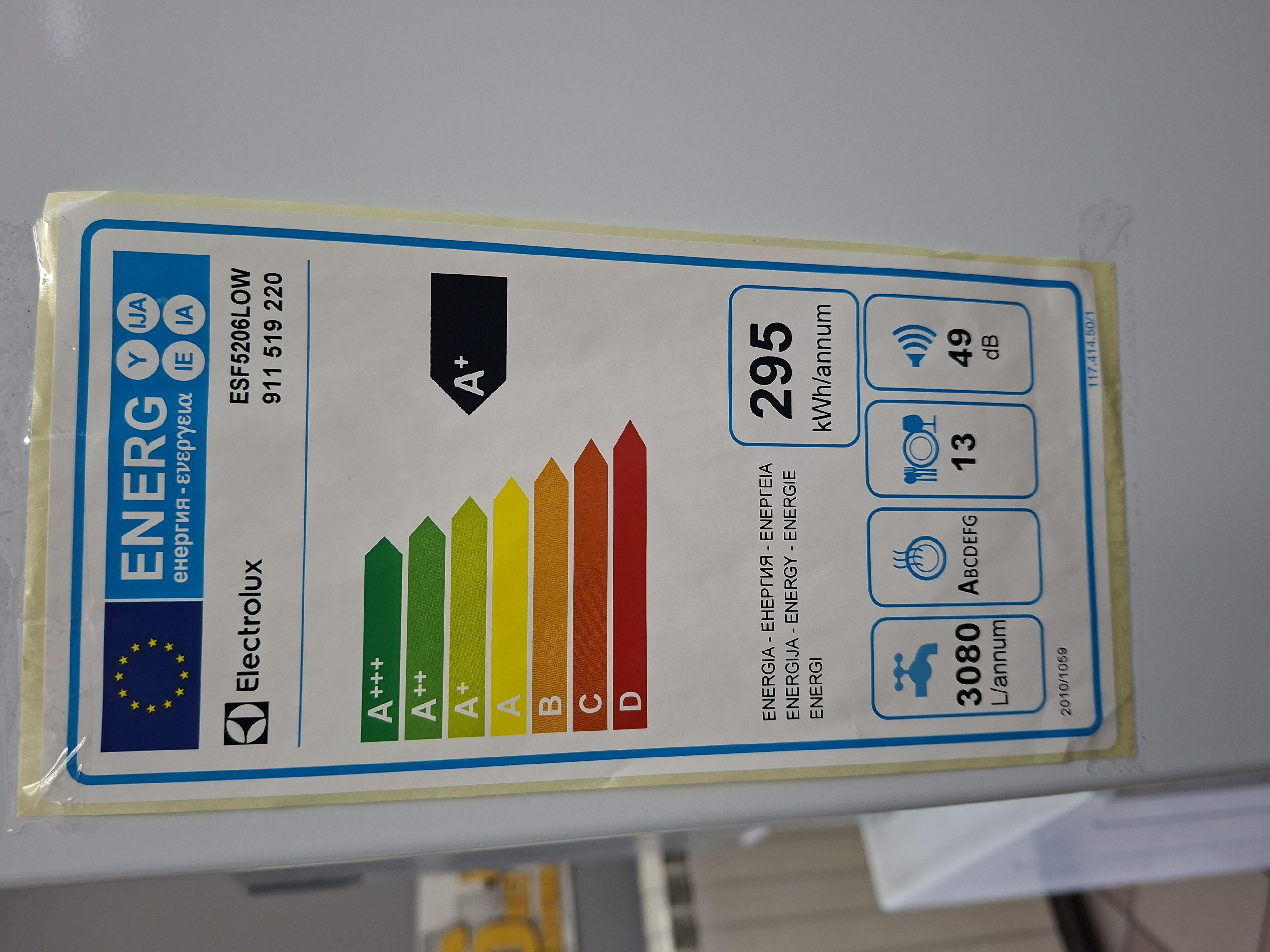 Sudo mašina Electrolux ESF5206LOW , 13 kompleta