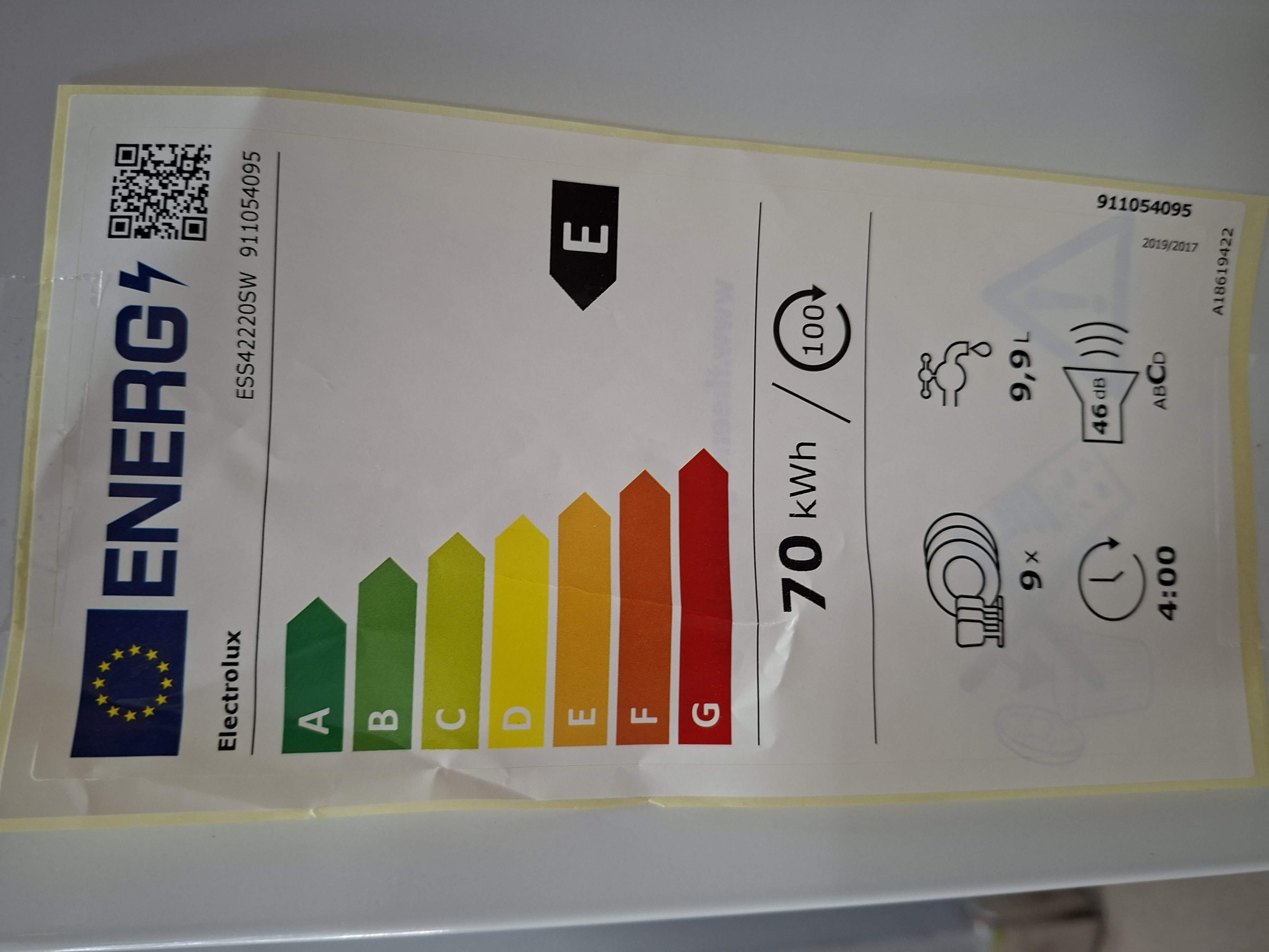 Sudo mašina Electrolux ESS42220SW