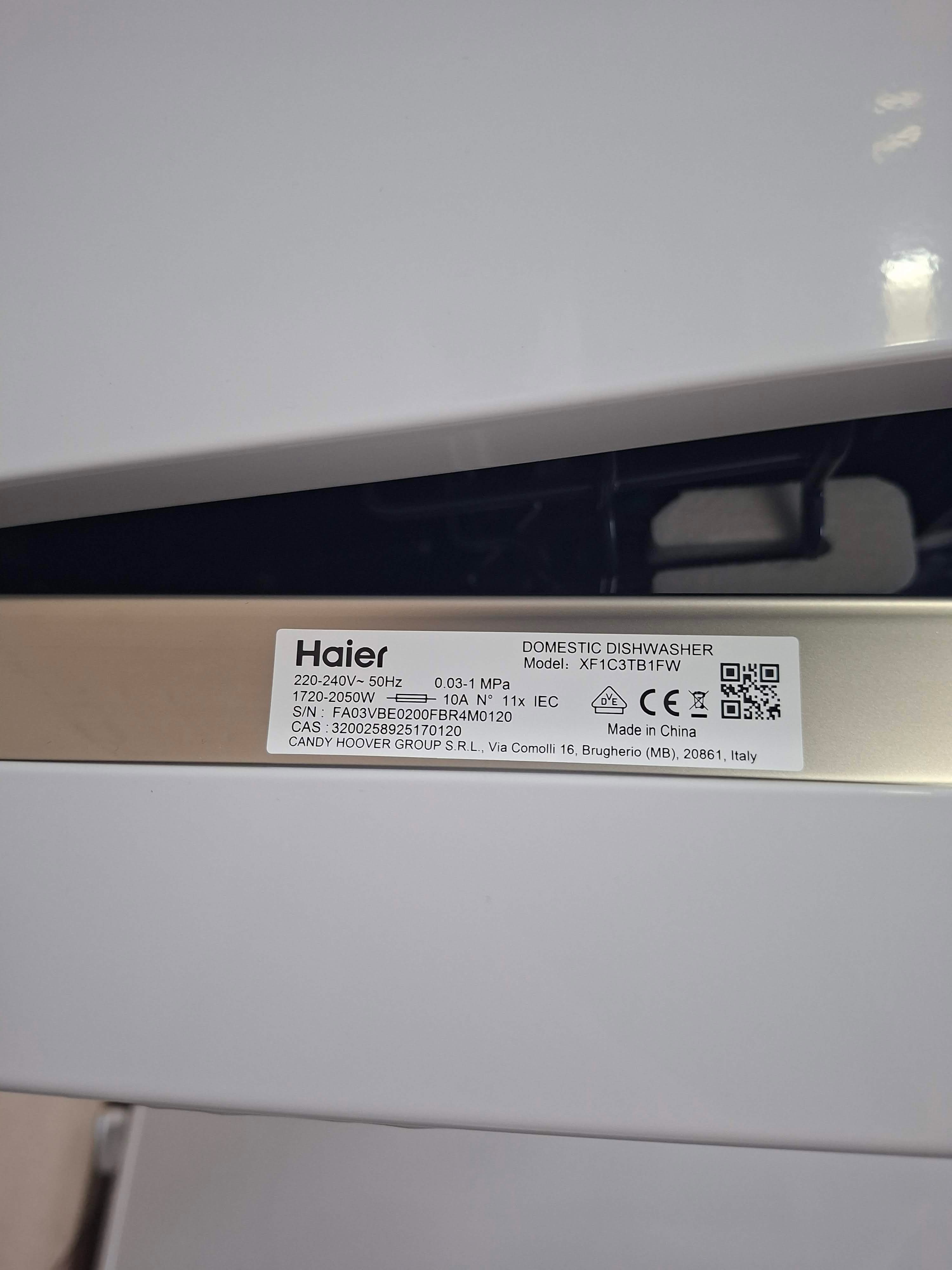 Sudo mašina Haier XF1C3TB1FW,11 kompleta