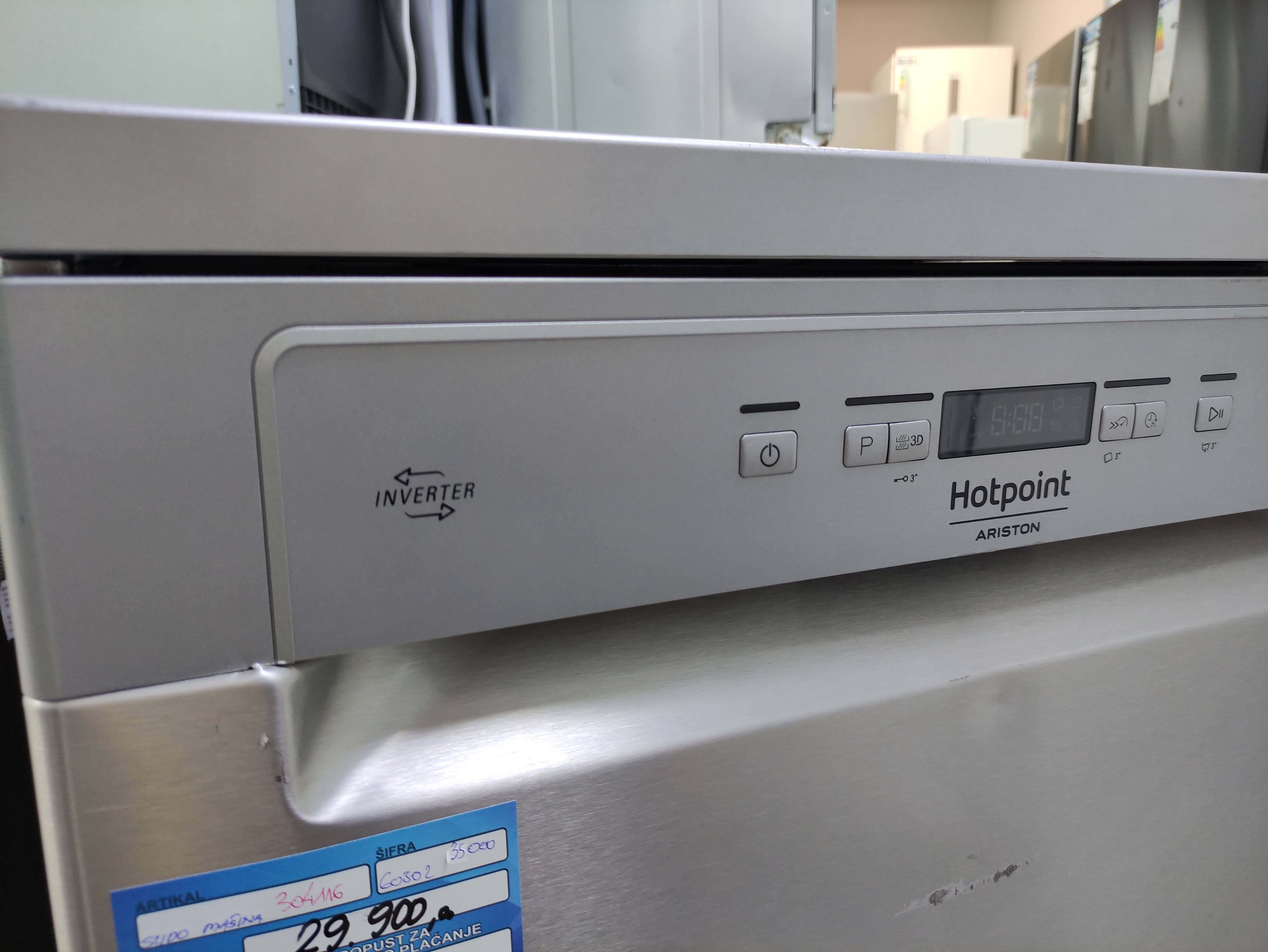Sudo mašina Hotpoint Ariston HFC 3C26 CW X, 14kompleta
