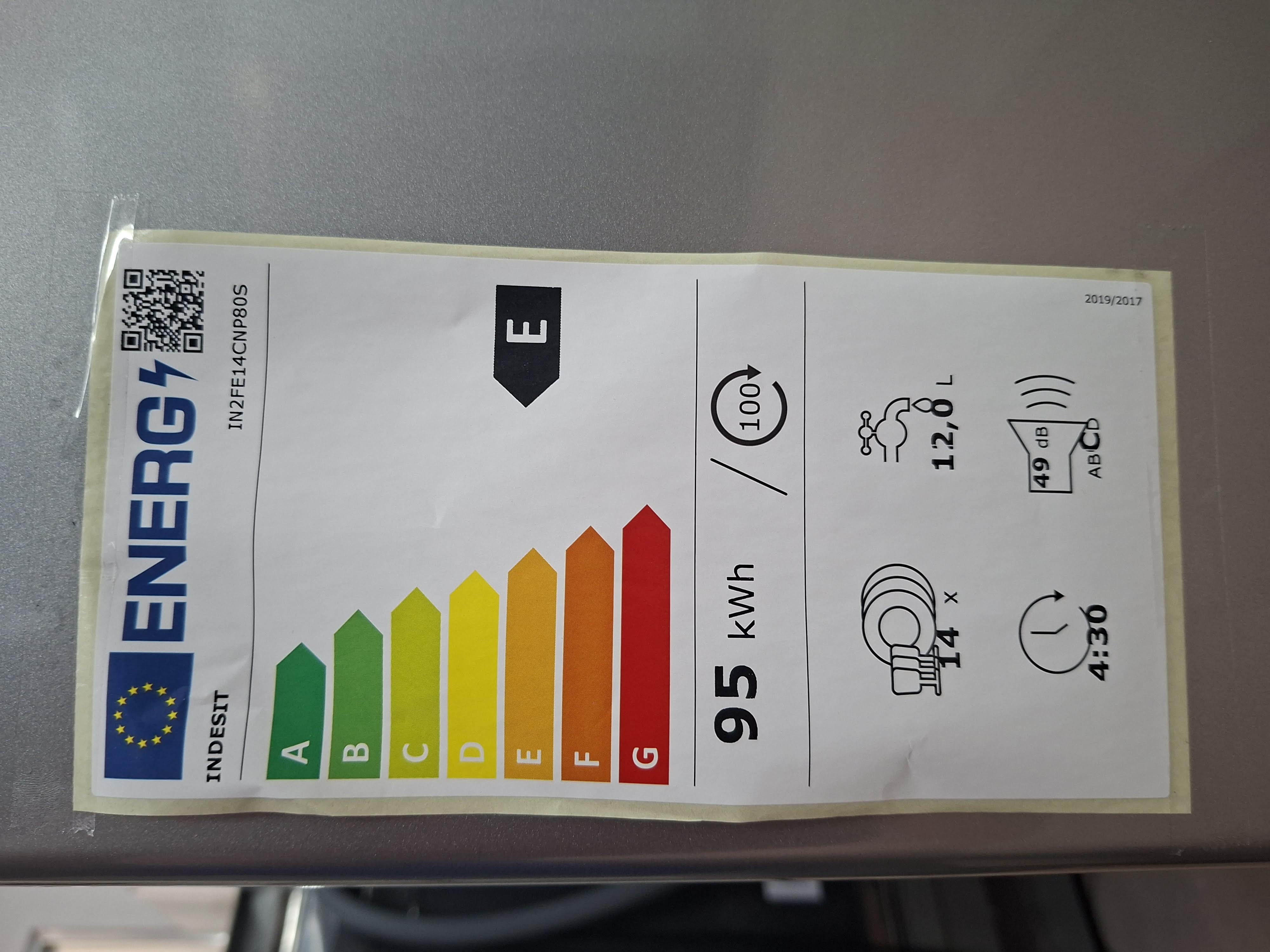 Sudo mašina Indesit IN2FE14CNP80S , 60cm