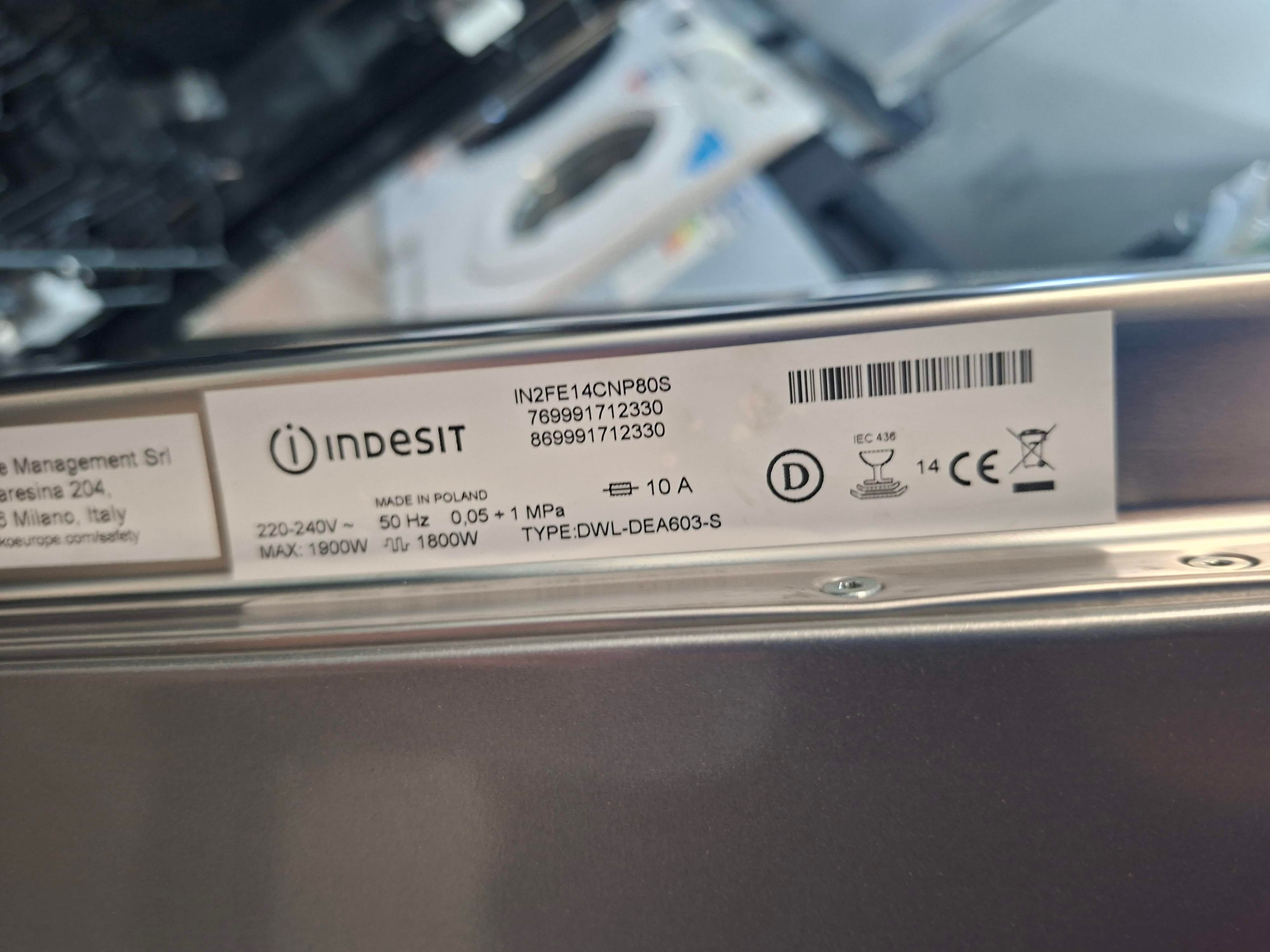Sudo mašina Indesit IN2FE14CNP80S , 60cm