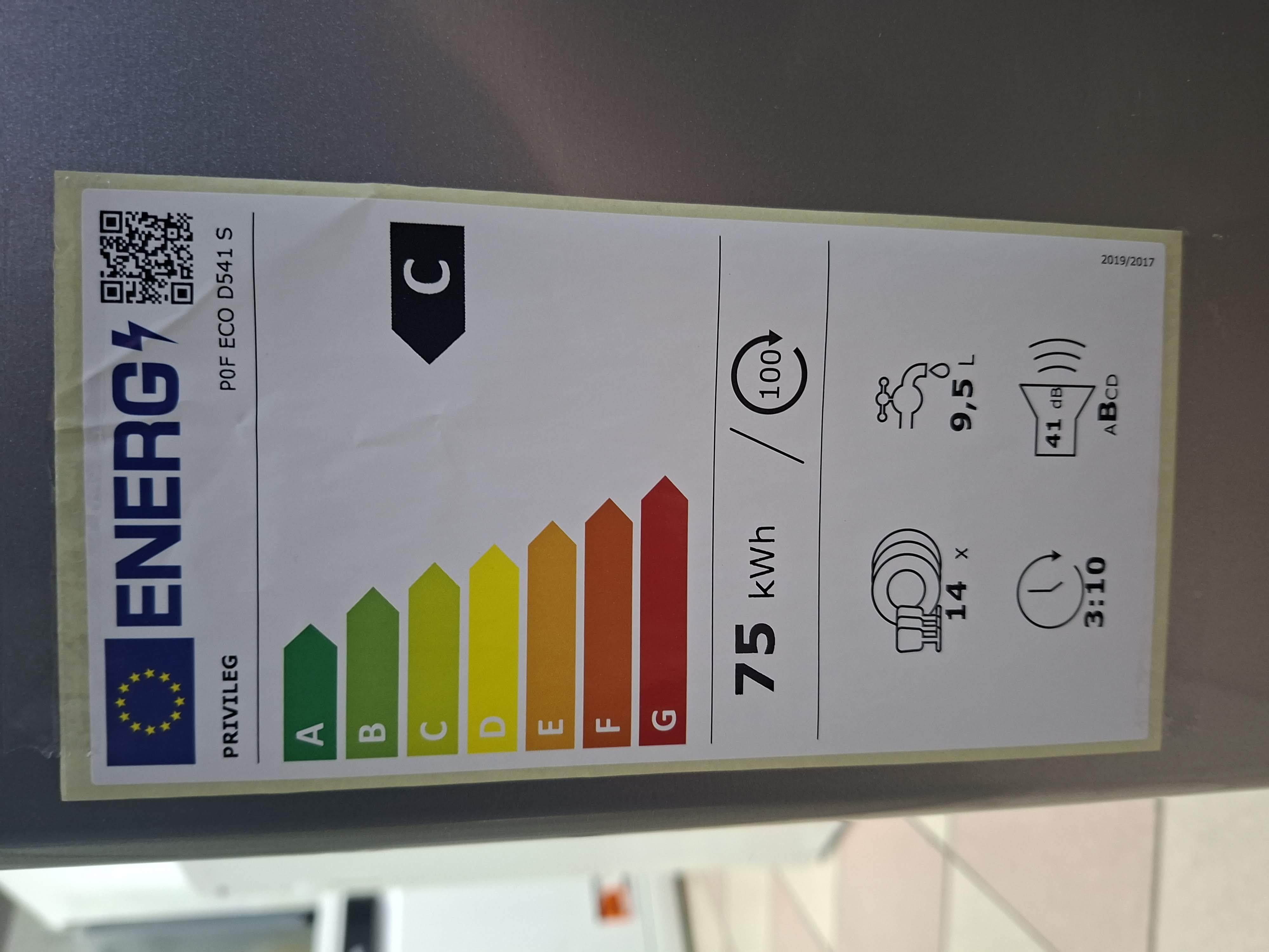 Sudo mašina Privileg P0F ECO D541 S , 60cm