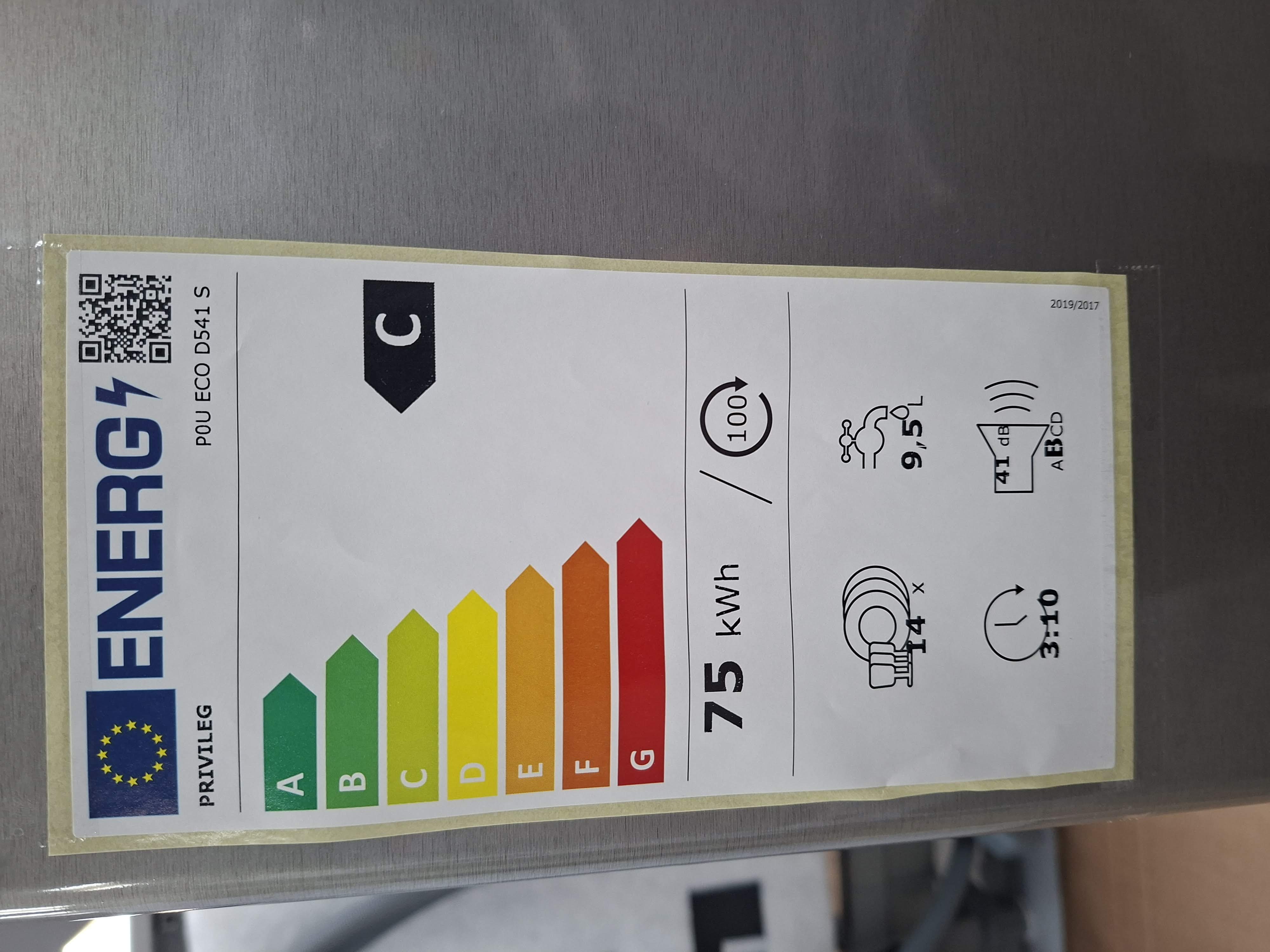 Sudo mašina Privileg POU ECO D541 S , 60cm.
