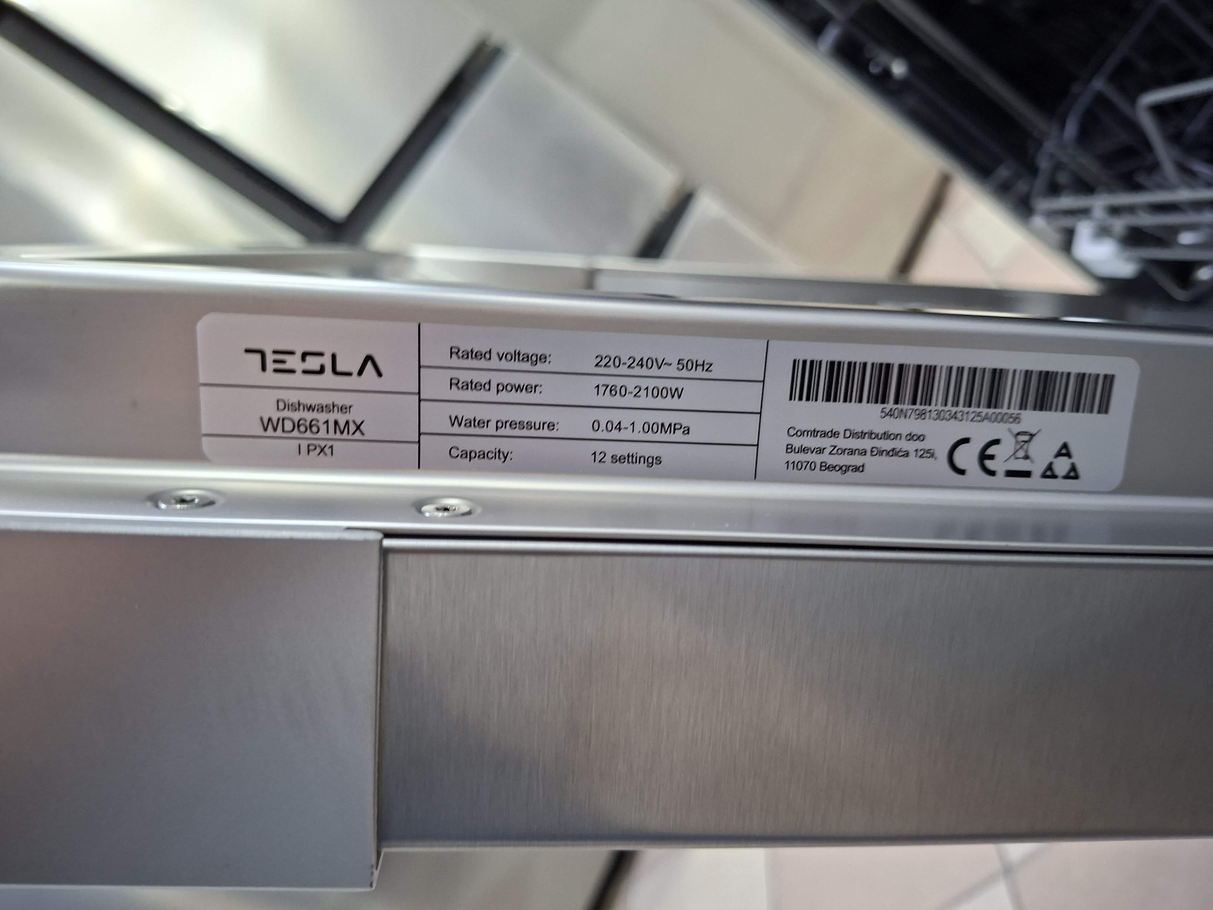 Sudo mašina Tesla WD661MX, 60cm