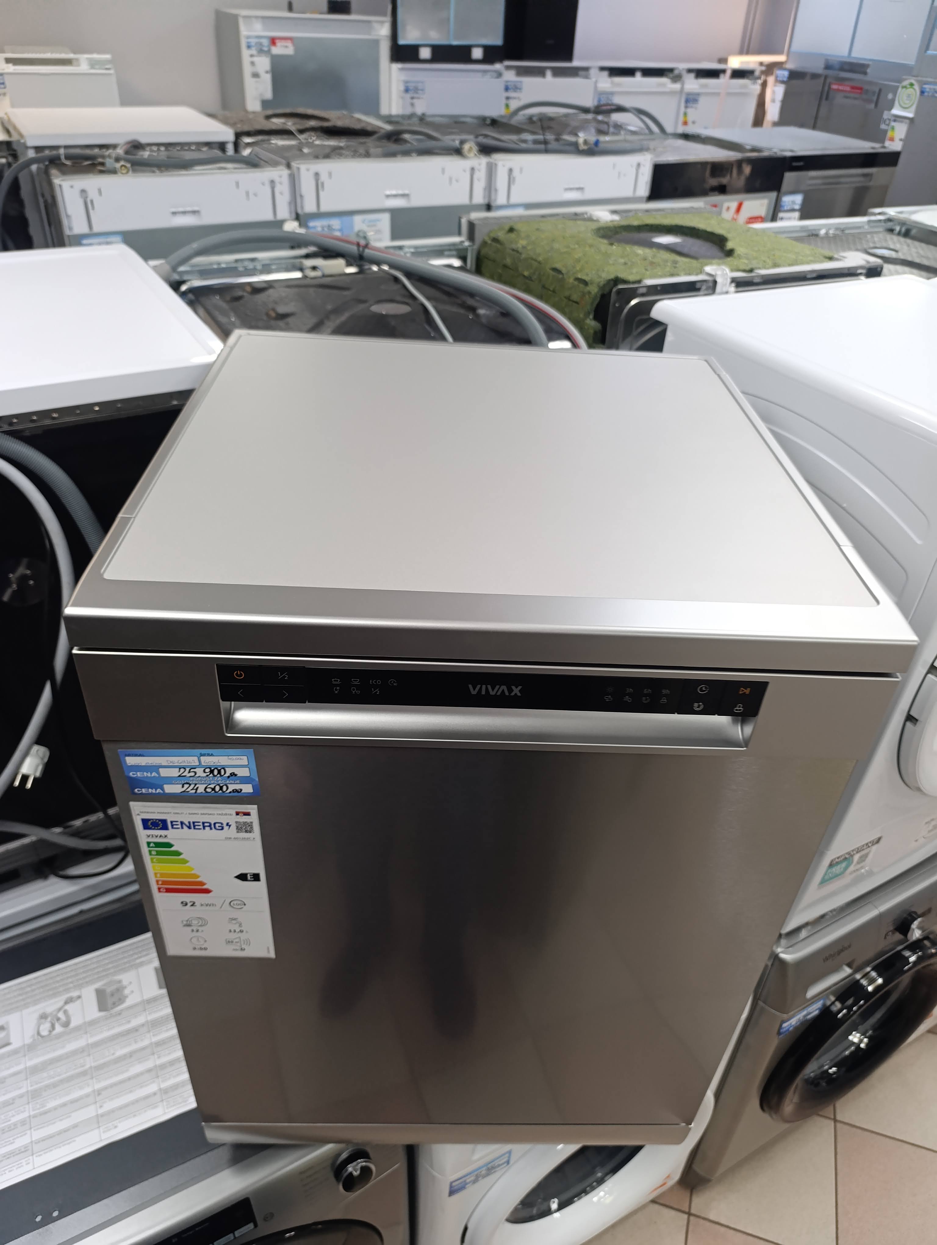 Sudo mašina Vivax DW-601262C X, 60cm