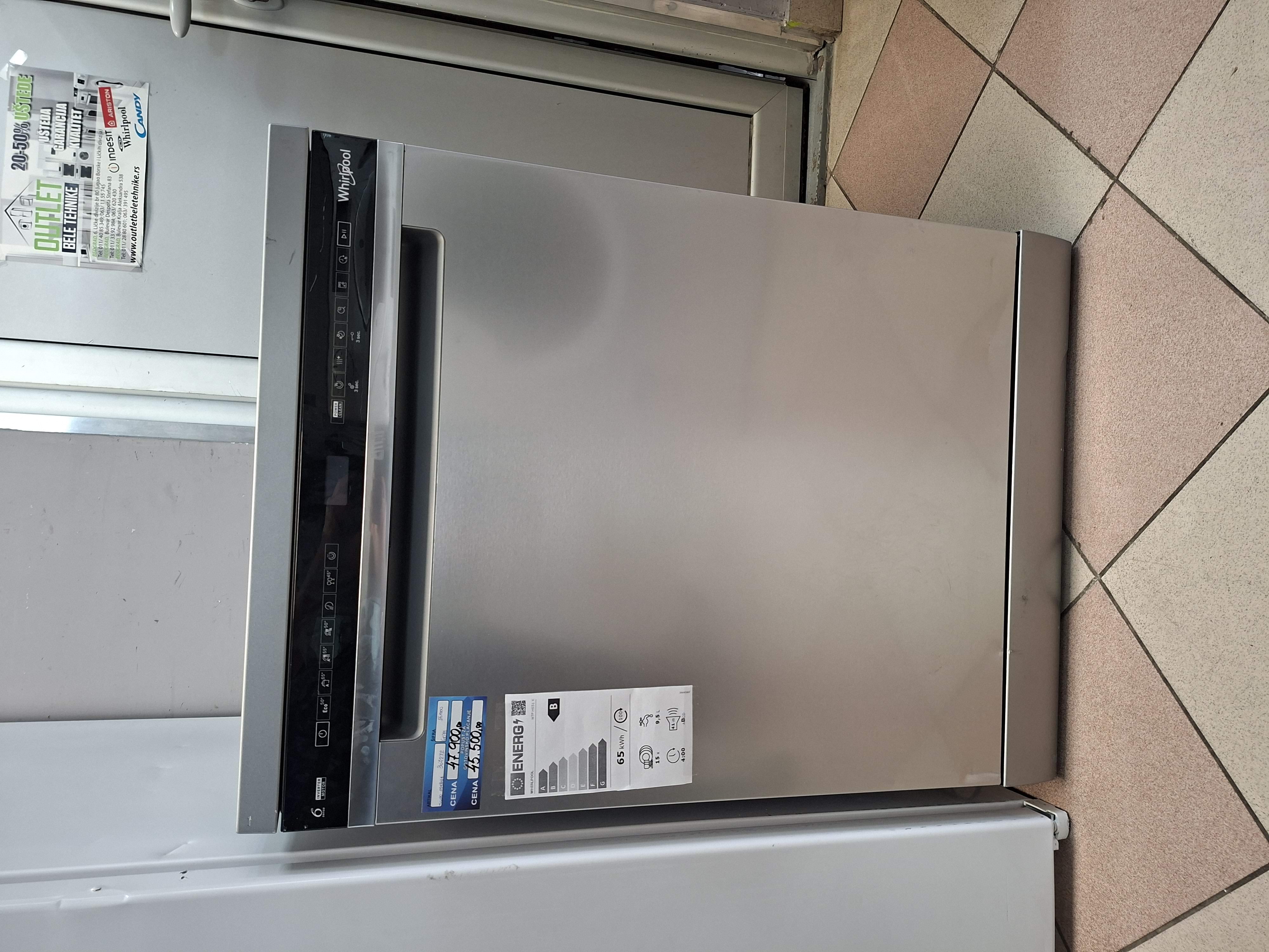 Sudo mašina Whirlpool W7F HS51 X , 15 kompleta
