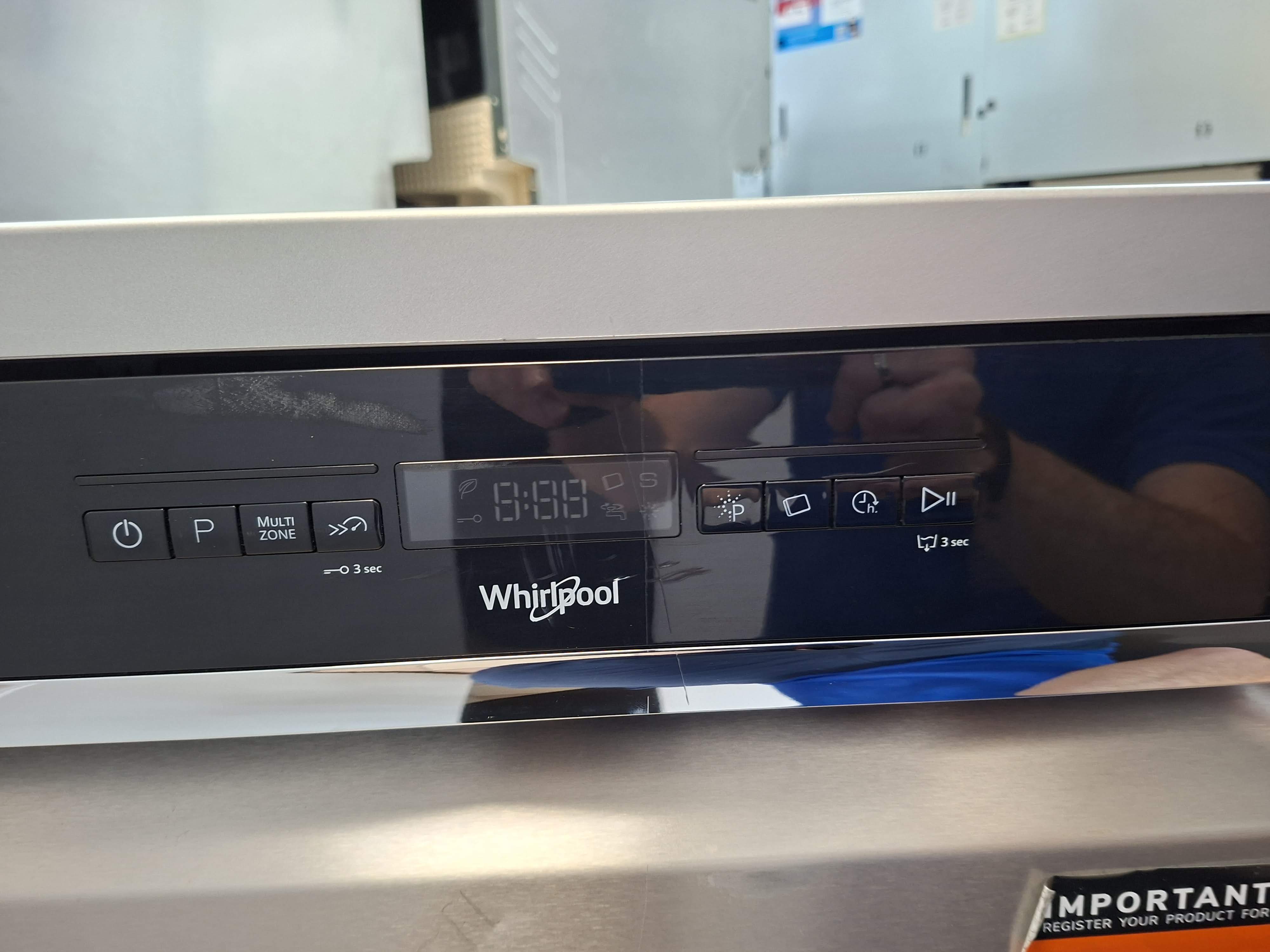 Sudo mašina Whirlpool WFO 3O41 PL X,  14kompleta