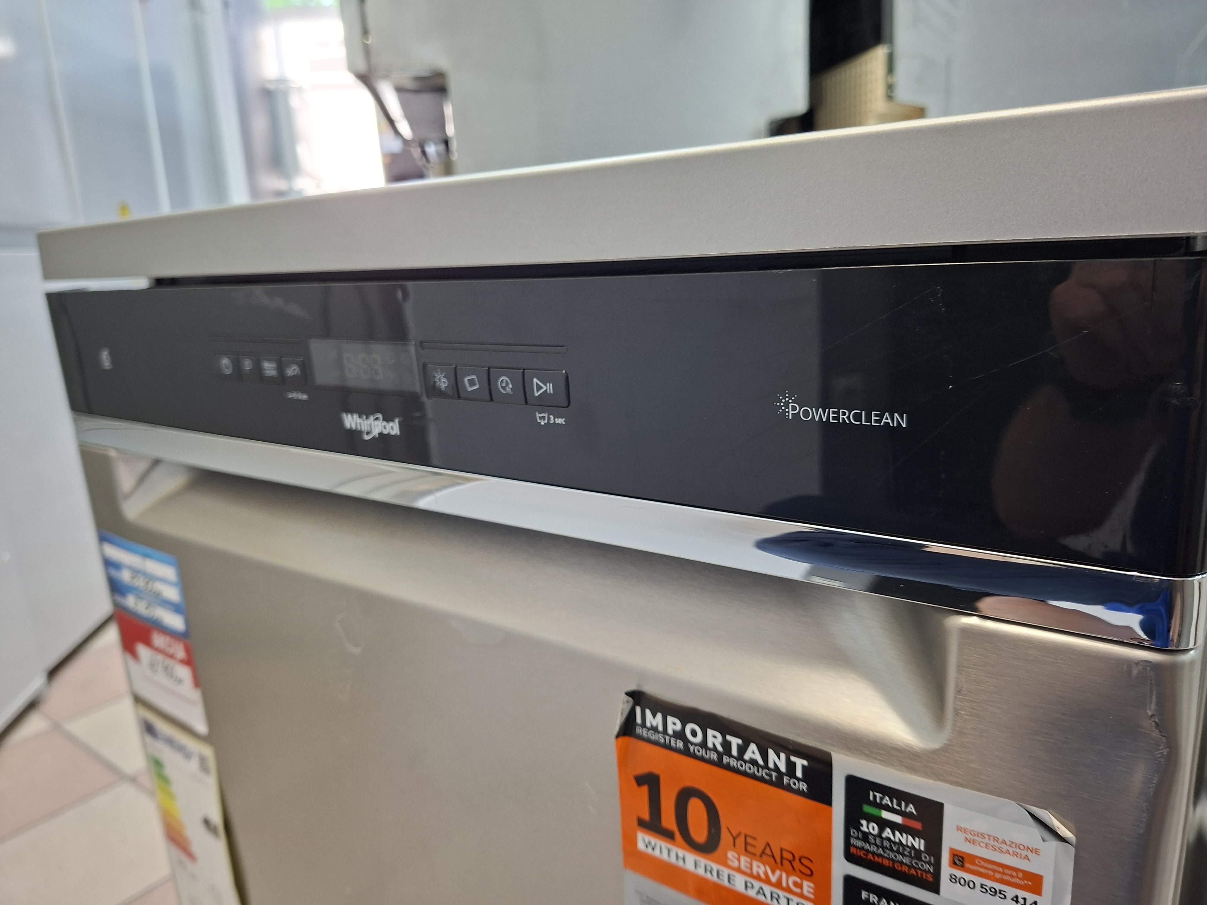 Sudo mašina Whirlpool WFO 3O41 PL X,  14kompleta