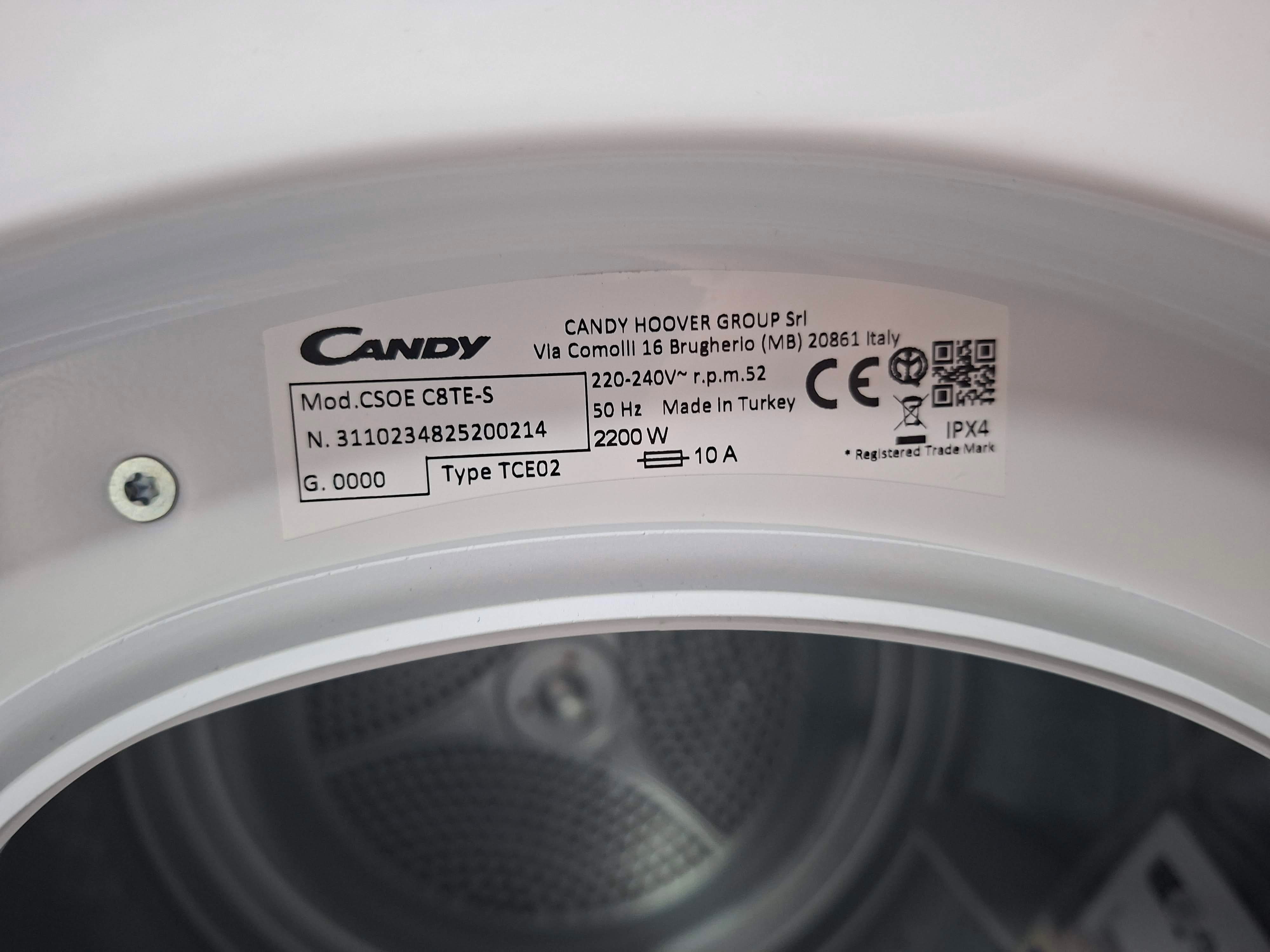 Sušara Candy CSOE C8TE-S , 8 kg