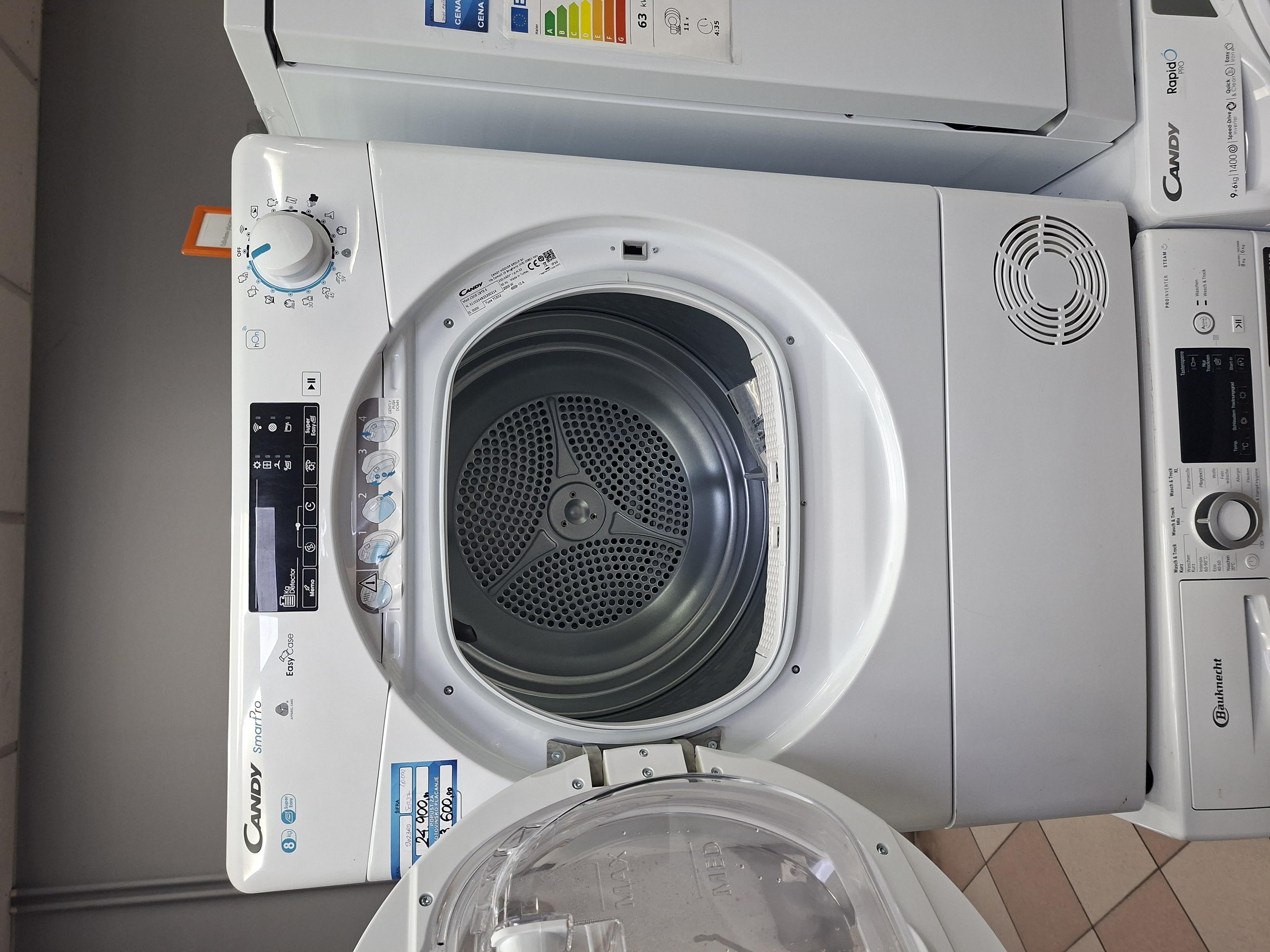 Sušara Candy CSOE C8TE-S , 8 kg