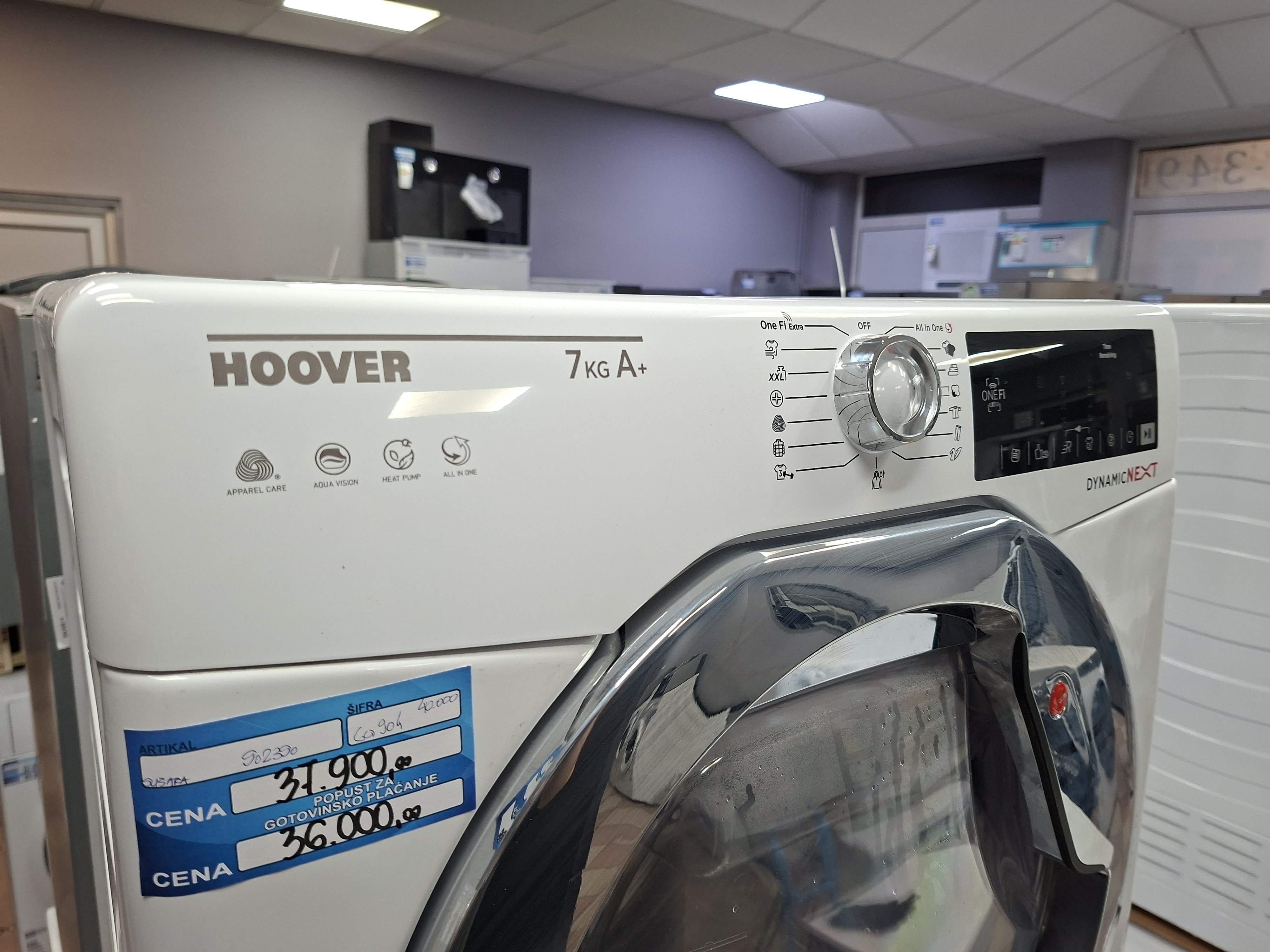 Sušara Hoover DXW4 H7A1TCEX-S, 7 kg, slim