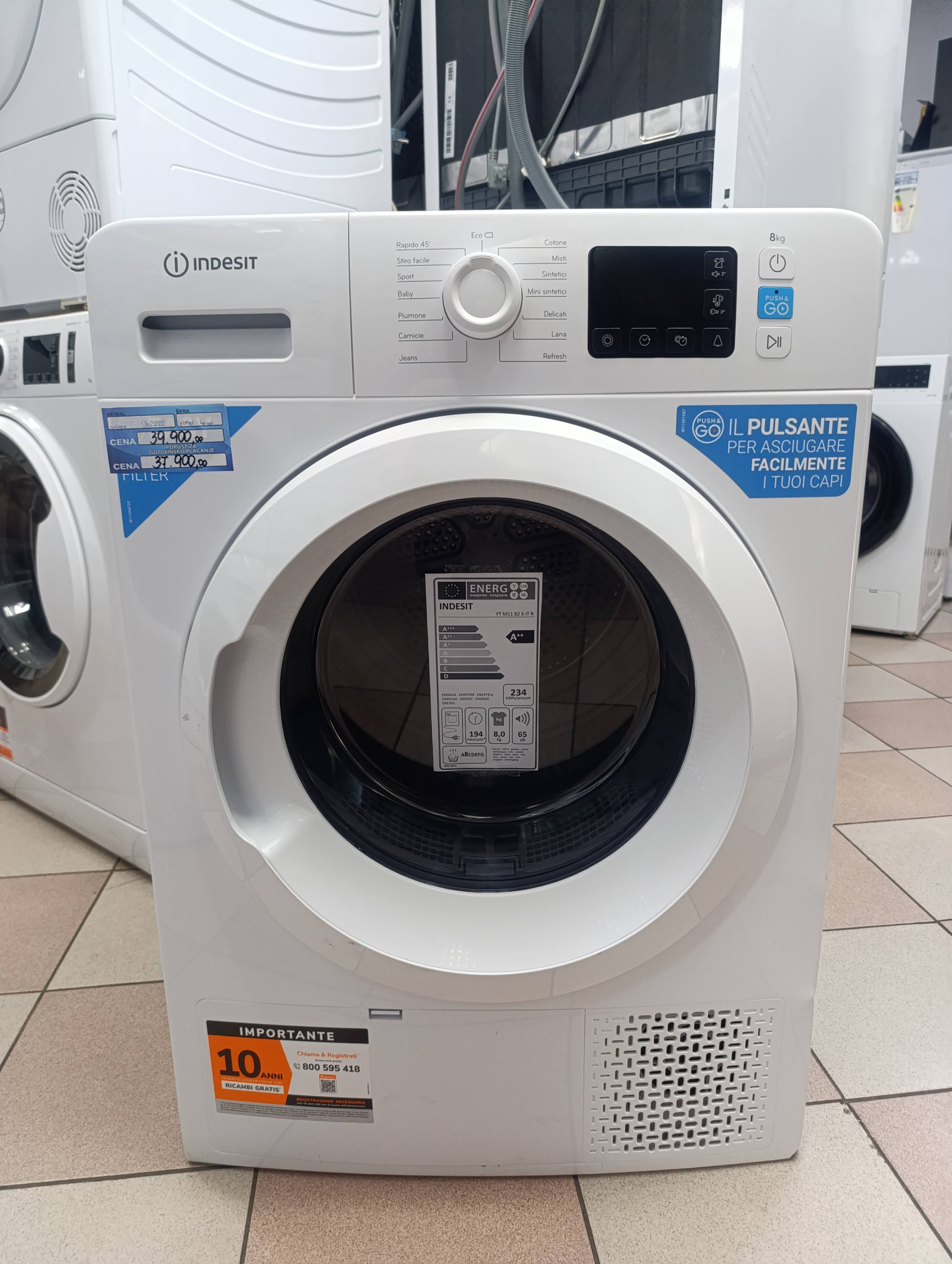 Sušara Indesit YT M11 82 X IT R, 8kg