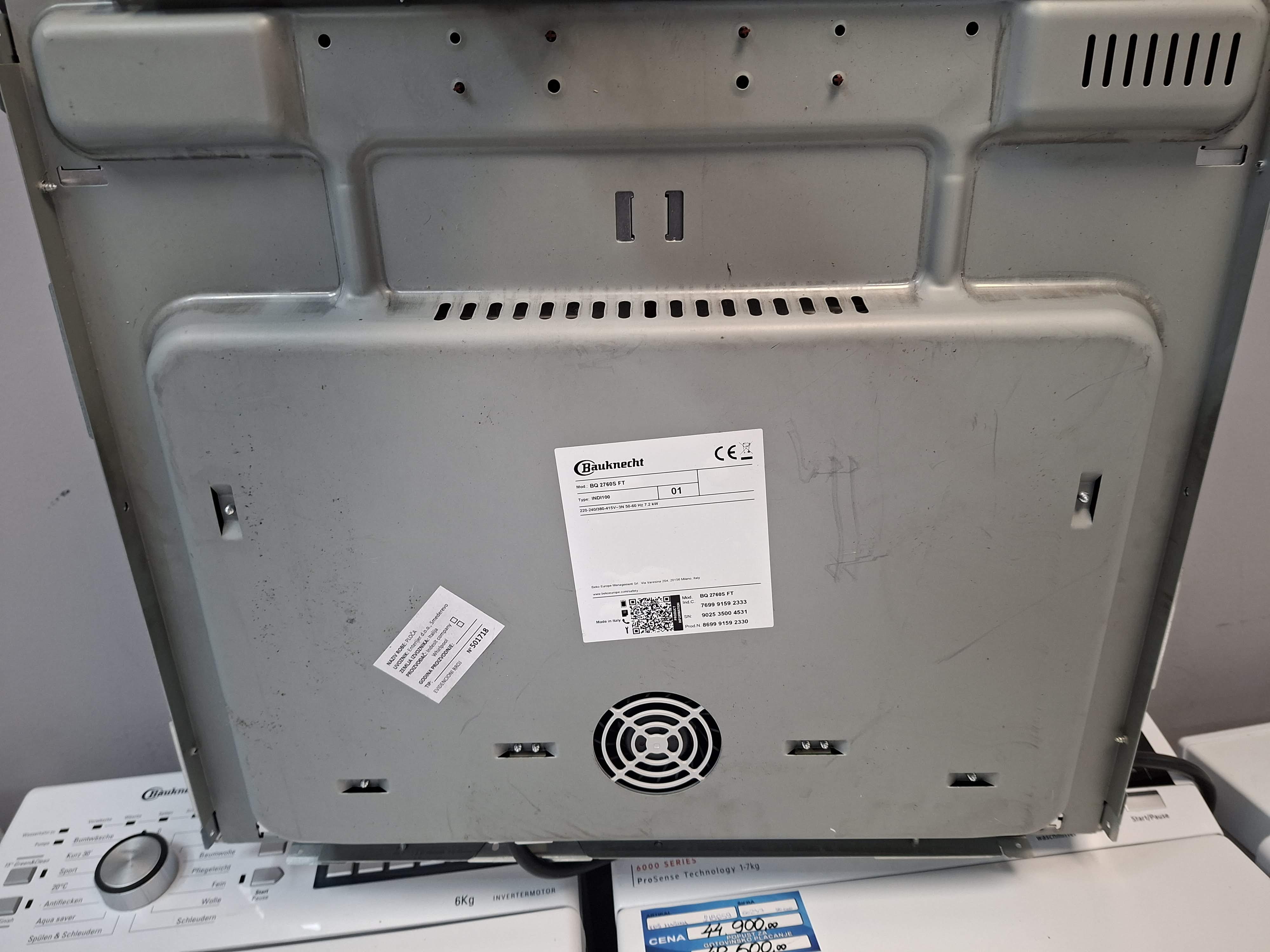 Ugradna indukciona ploča Bauknecht BQ 2760S FT