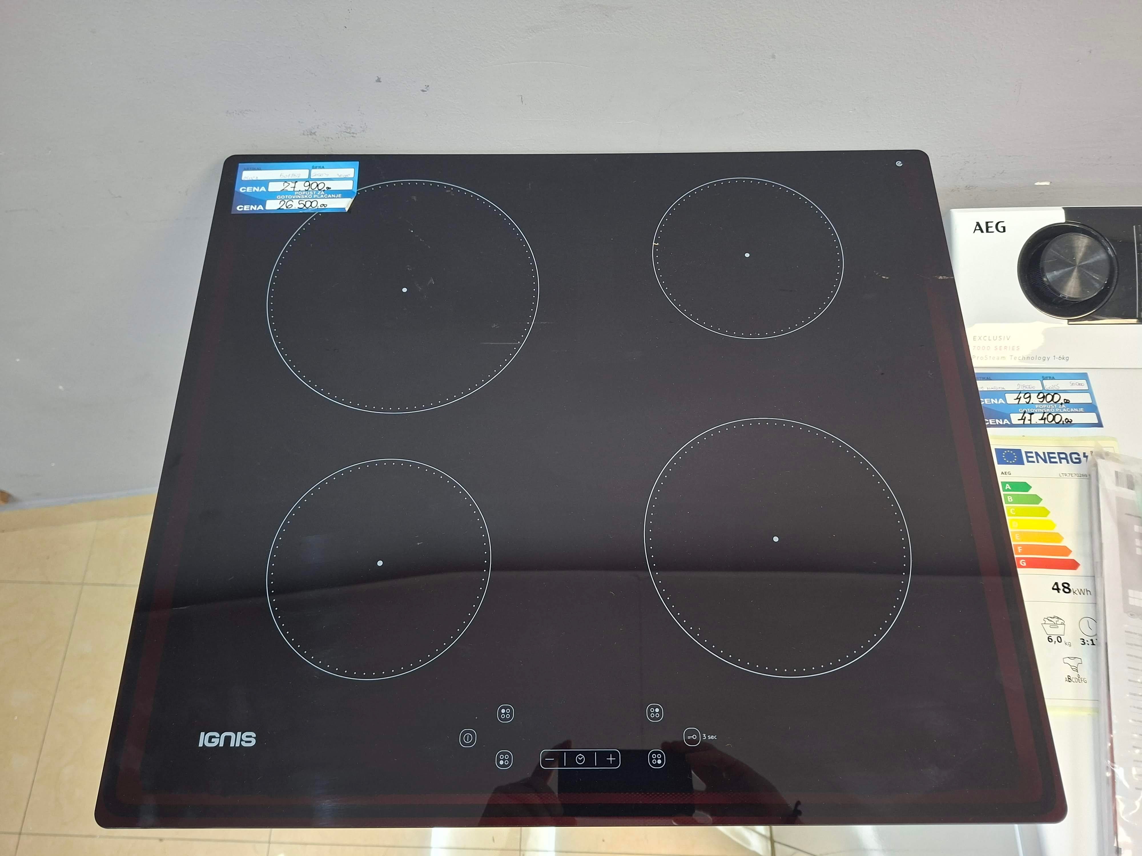 Ugradna Indukciona ploča Ignis GS 09Q60 NE , 60 cm.