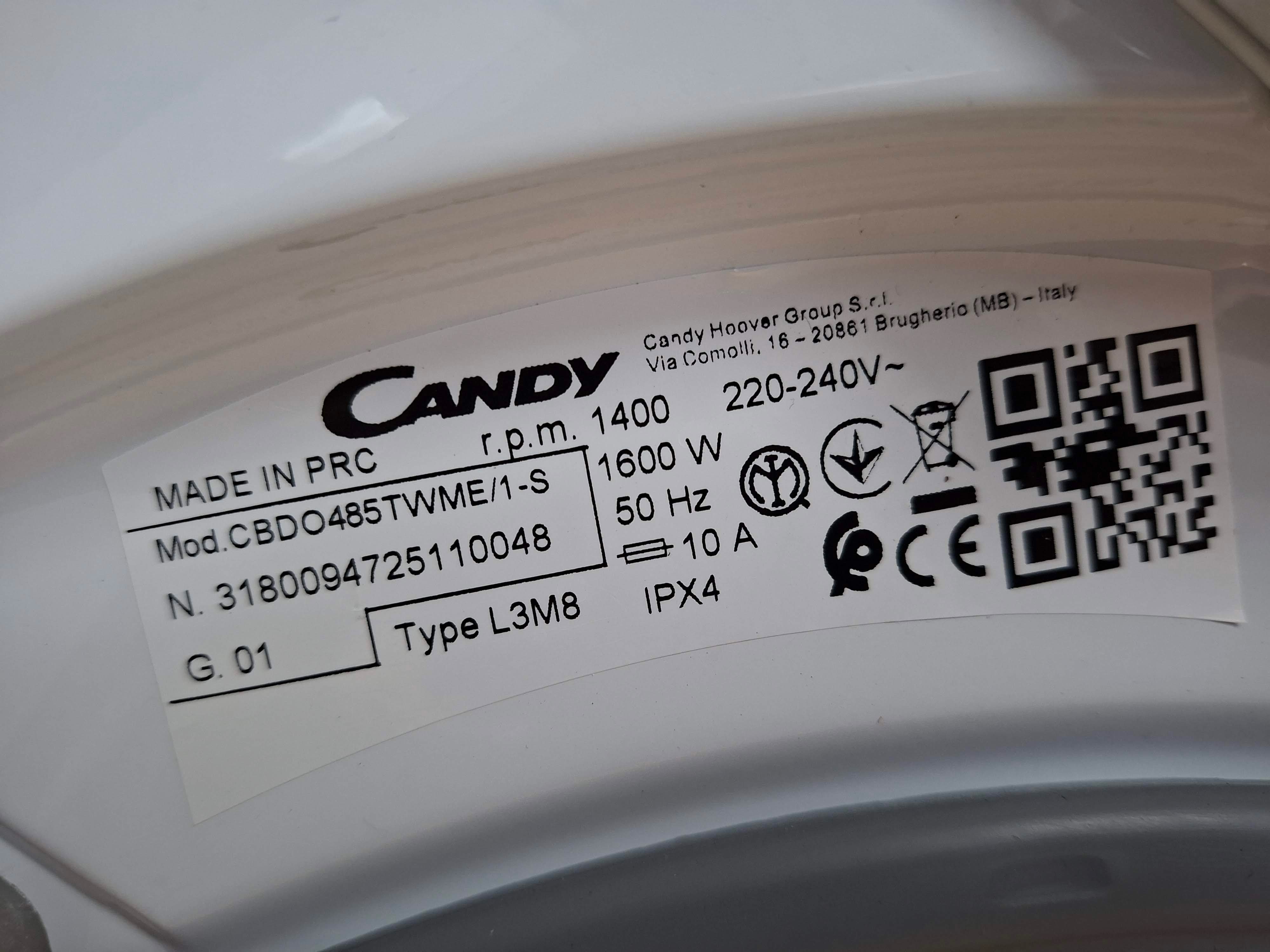 Ugradna Mašina za pranje i sušenje veša Candy CBDO485TWME/1-S,8+5 kg