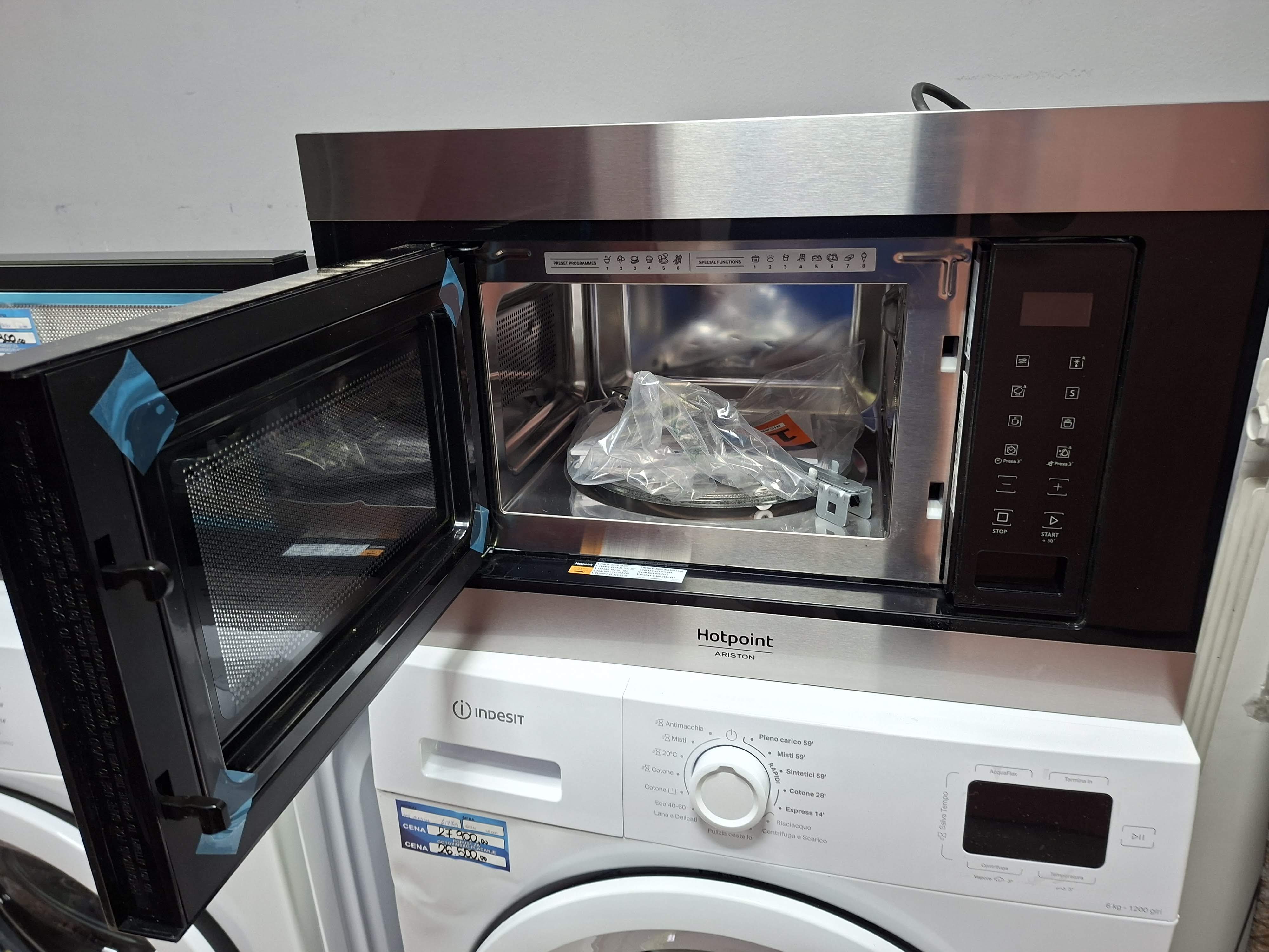 Ugradna mikrotalasna Hotpoint Ariston MF20S IX HA, 20 l